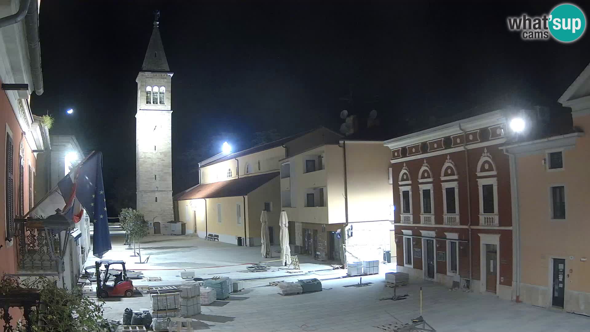 LIVE Webcam Cittanova / Novigrad – Piazza Grande – Istria