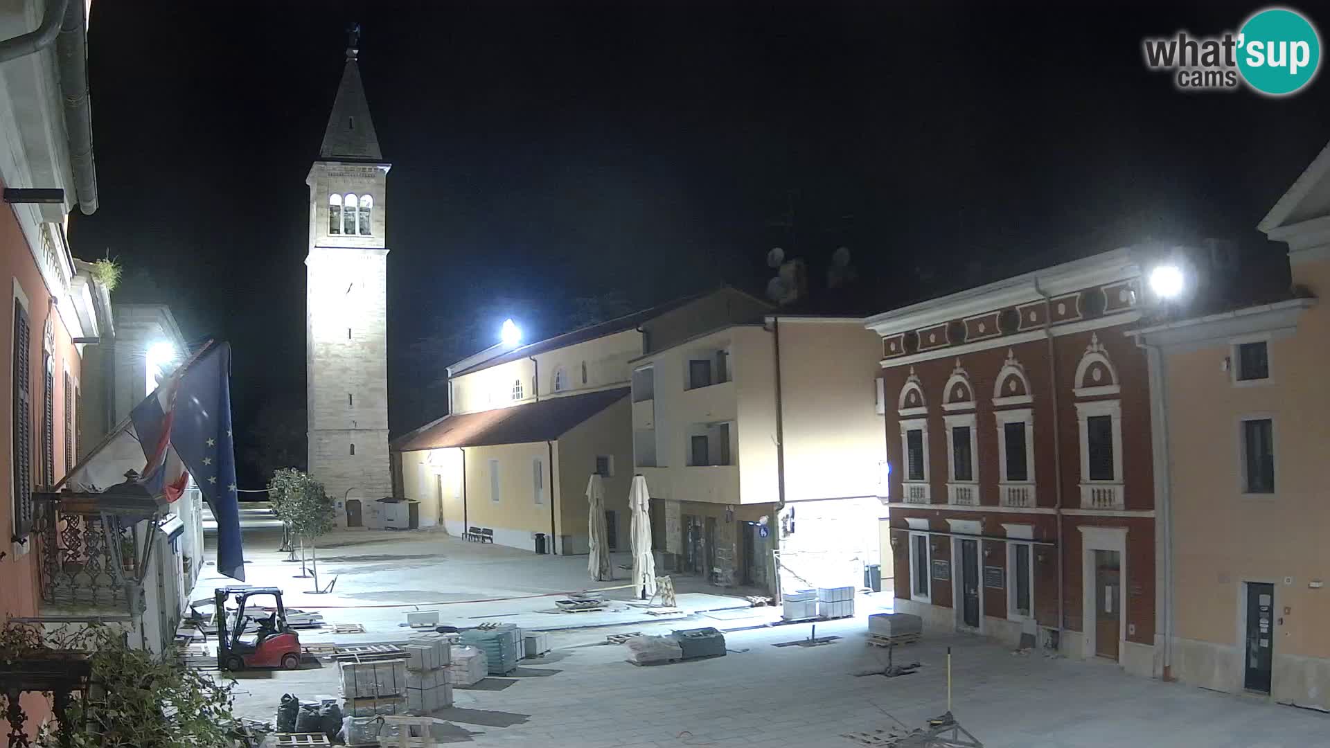 Novigrad Webcam – Veliki Trg (großen Platz) – Istrien – Kroatien