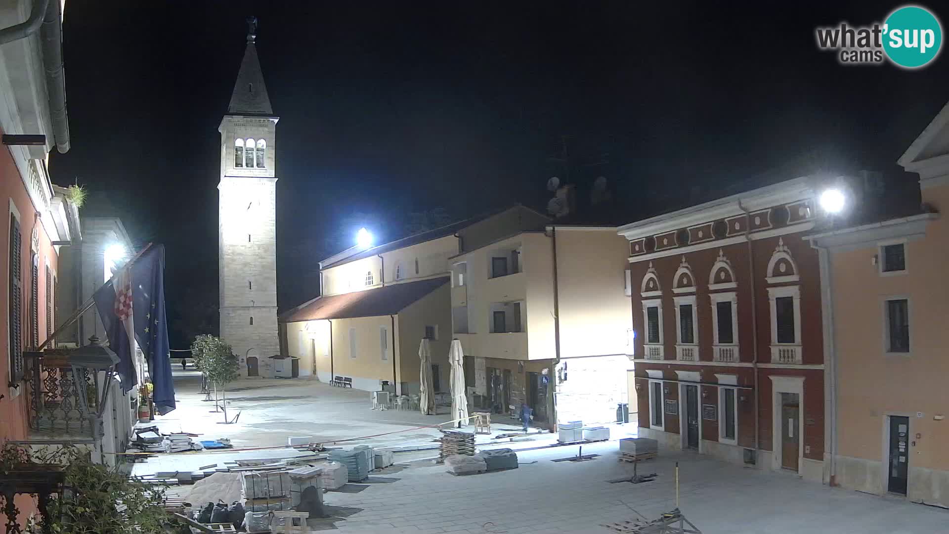 LIVE Webcam Cittanova / Novigrad – Piazza Grande – Istria