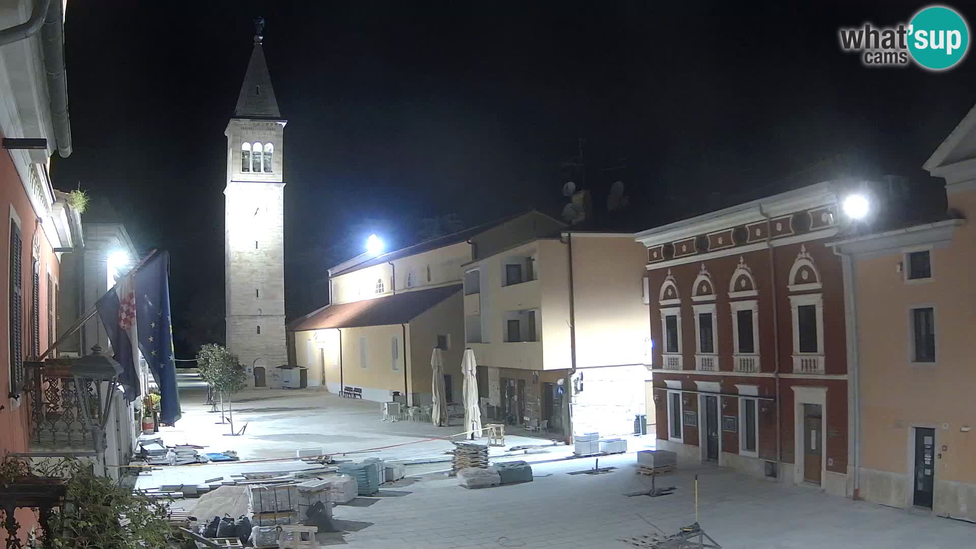 Live webcam Novigrad – Veliki Trg (grande place) – Piazza Grande