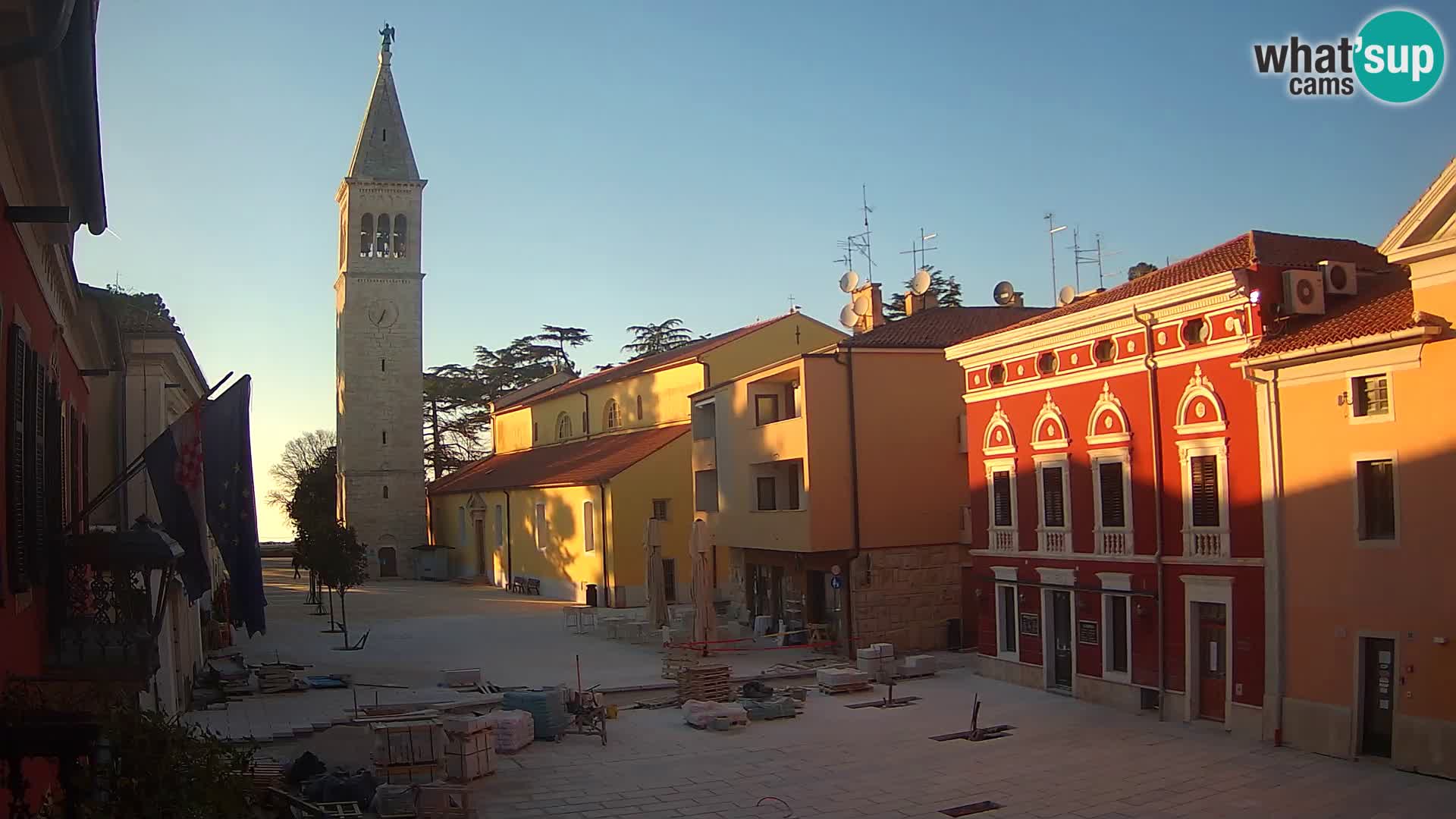 Novigrad Webcam – Veliki Trg (großen Platz) – Istrien – Kroatien