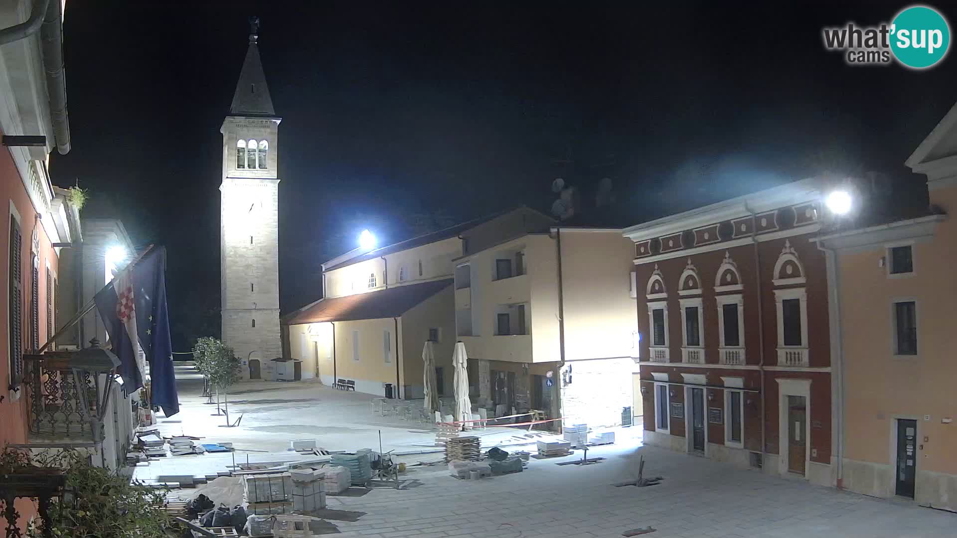 Live webcam Novigrad – Veliki Trg (grande place) – Piazza Grande