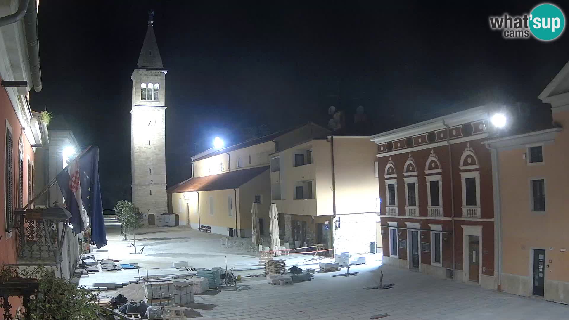 Live webcam Novigrad – Veliki Trg (grande place) – Piazza Grande