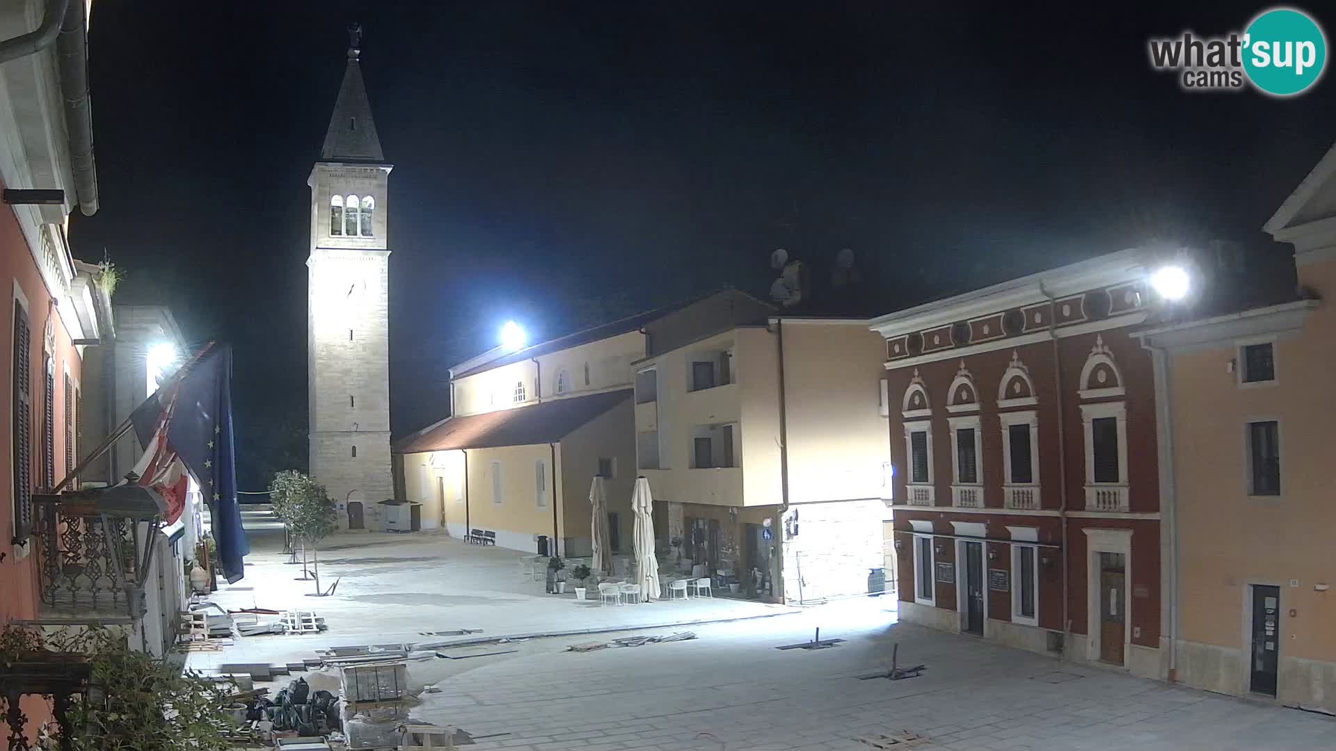 LIVE Webcam Cittanova / Novigrad – Piazza Grande – Istria