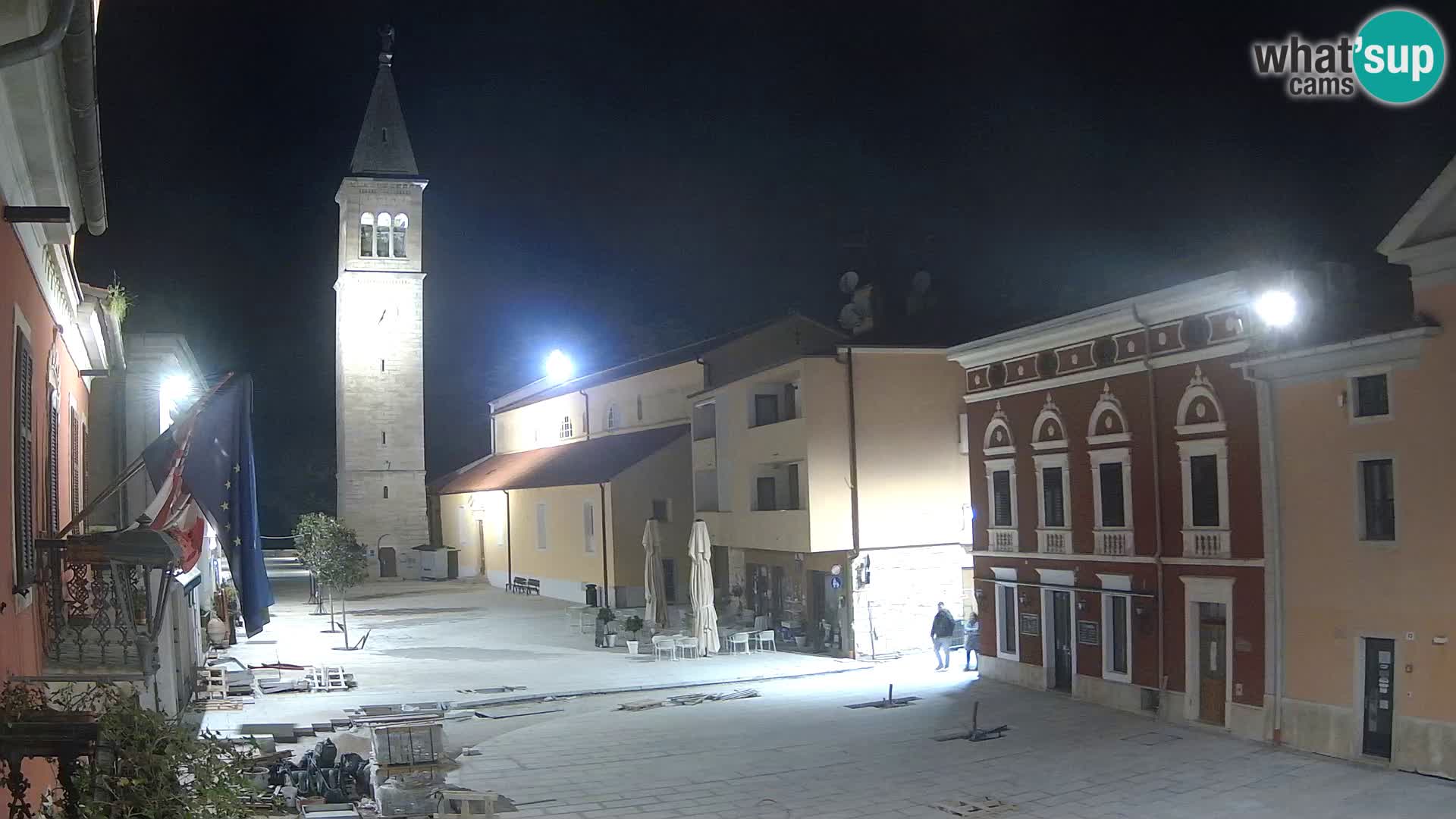 Live webcam Novigrad – Veliki Trg (big square) – Istria – Croatien