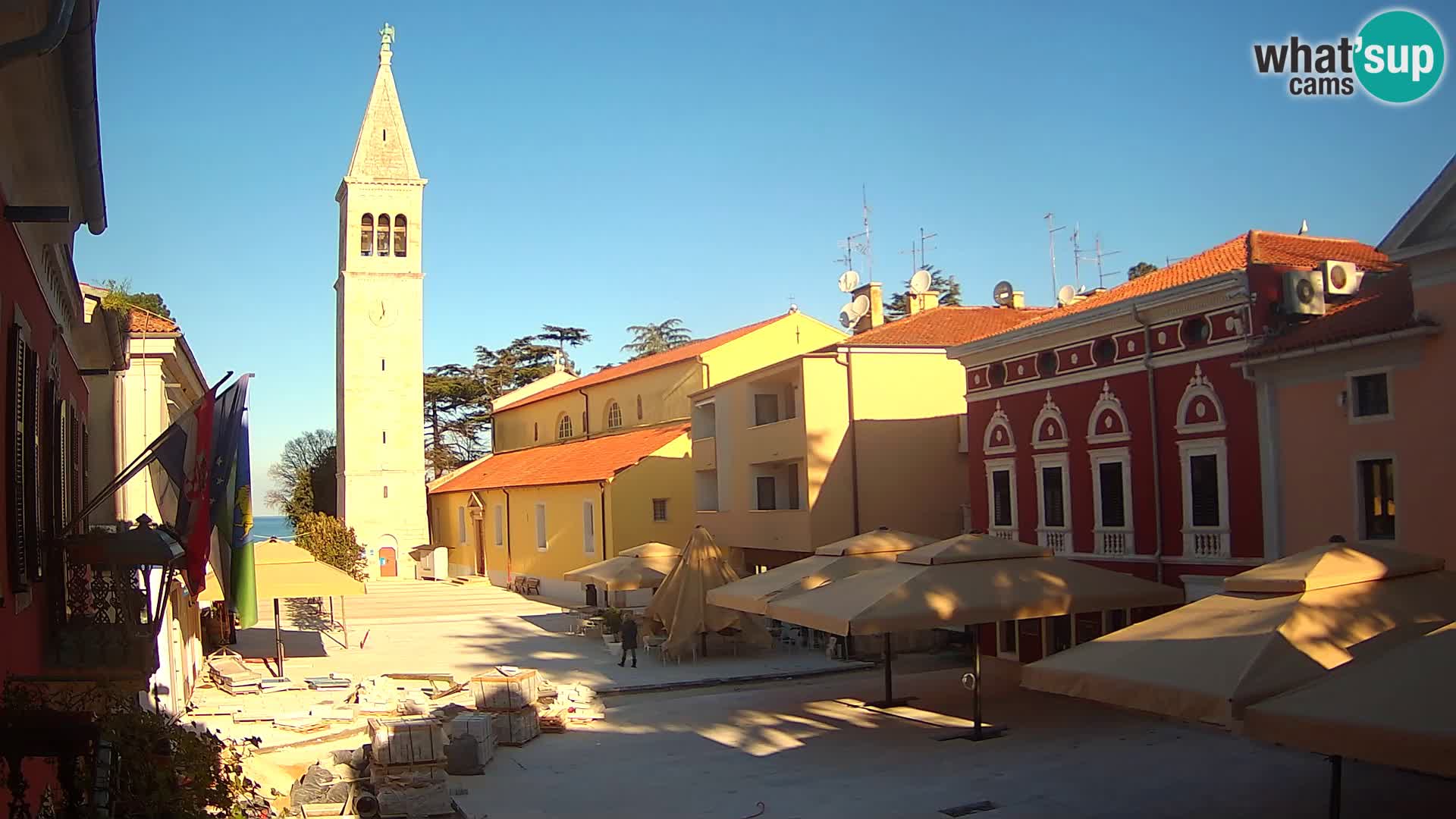 Novigrad Webcam – Veliki Trg (großen Platz) – Istrien – Kroatien