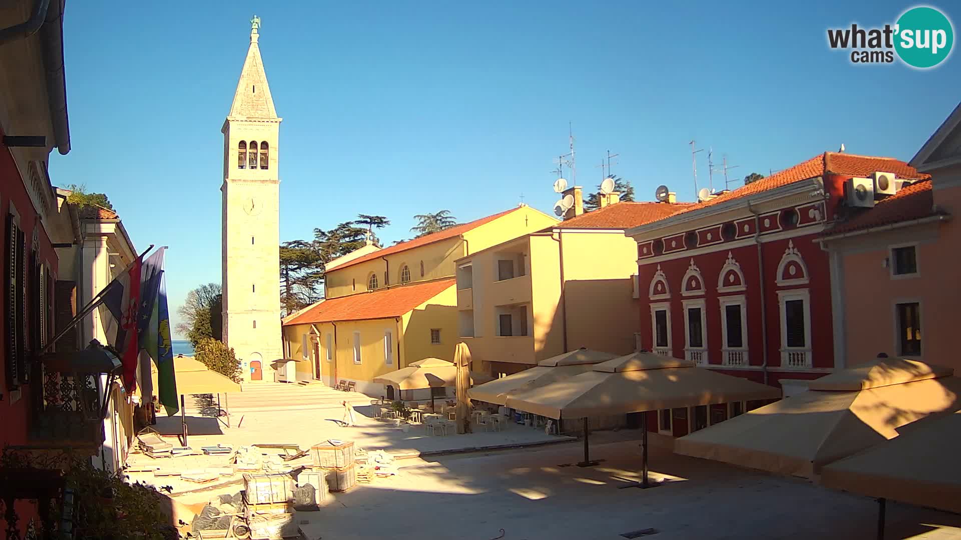 Novigrad Webcam – Veliki Trg (großen Platz) – Istrien – Kroatien