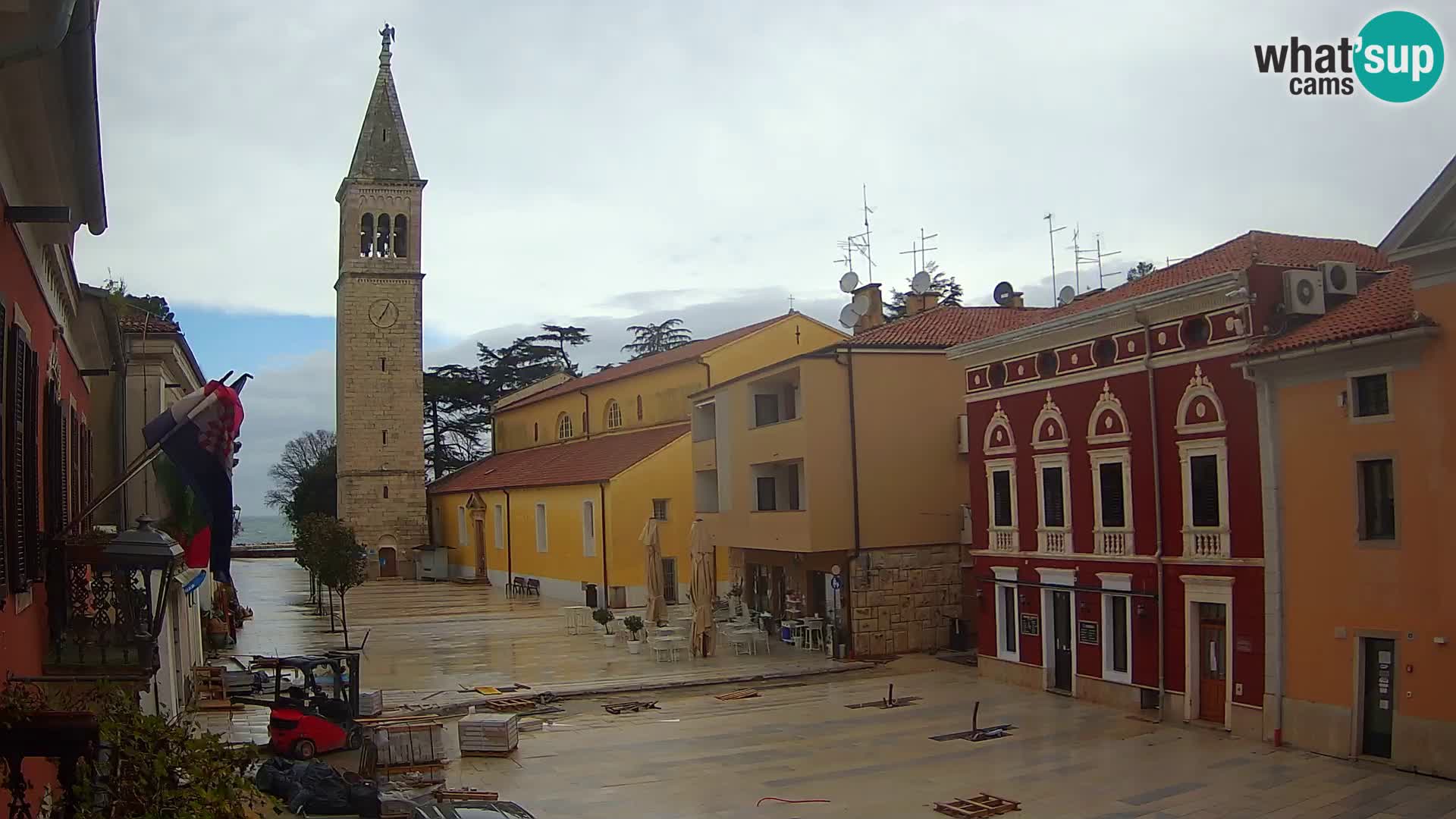 Novigrad Webcam – Veliki Trg (großen Platz) – Istrien – Kroatien