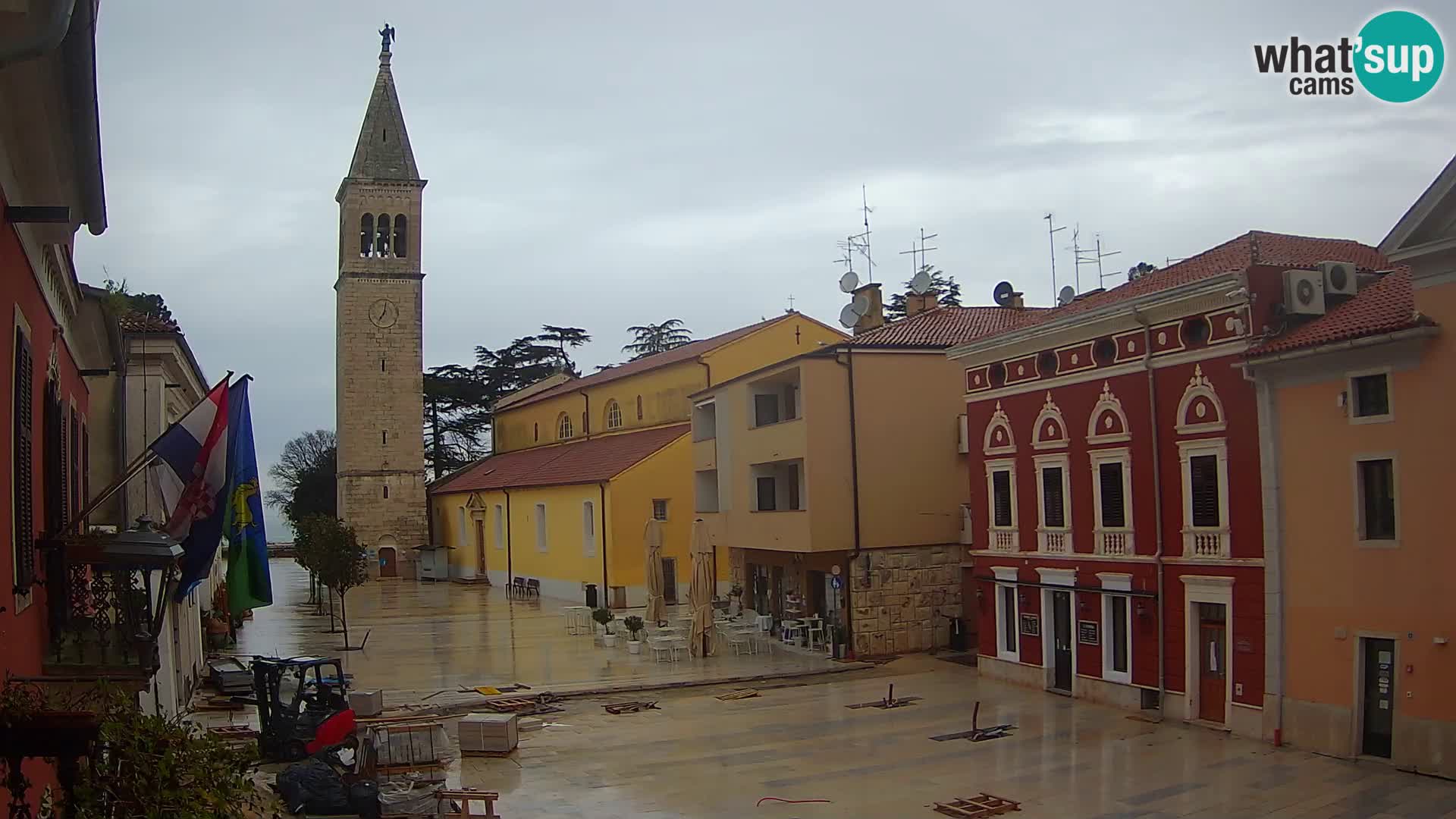 Live Webcam Novigrad – Veliki Trg (gran plaza) – Piazza Grande