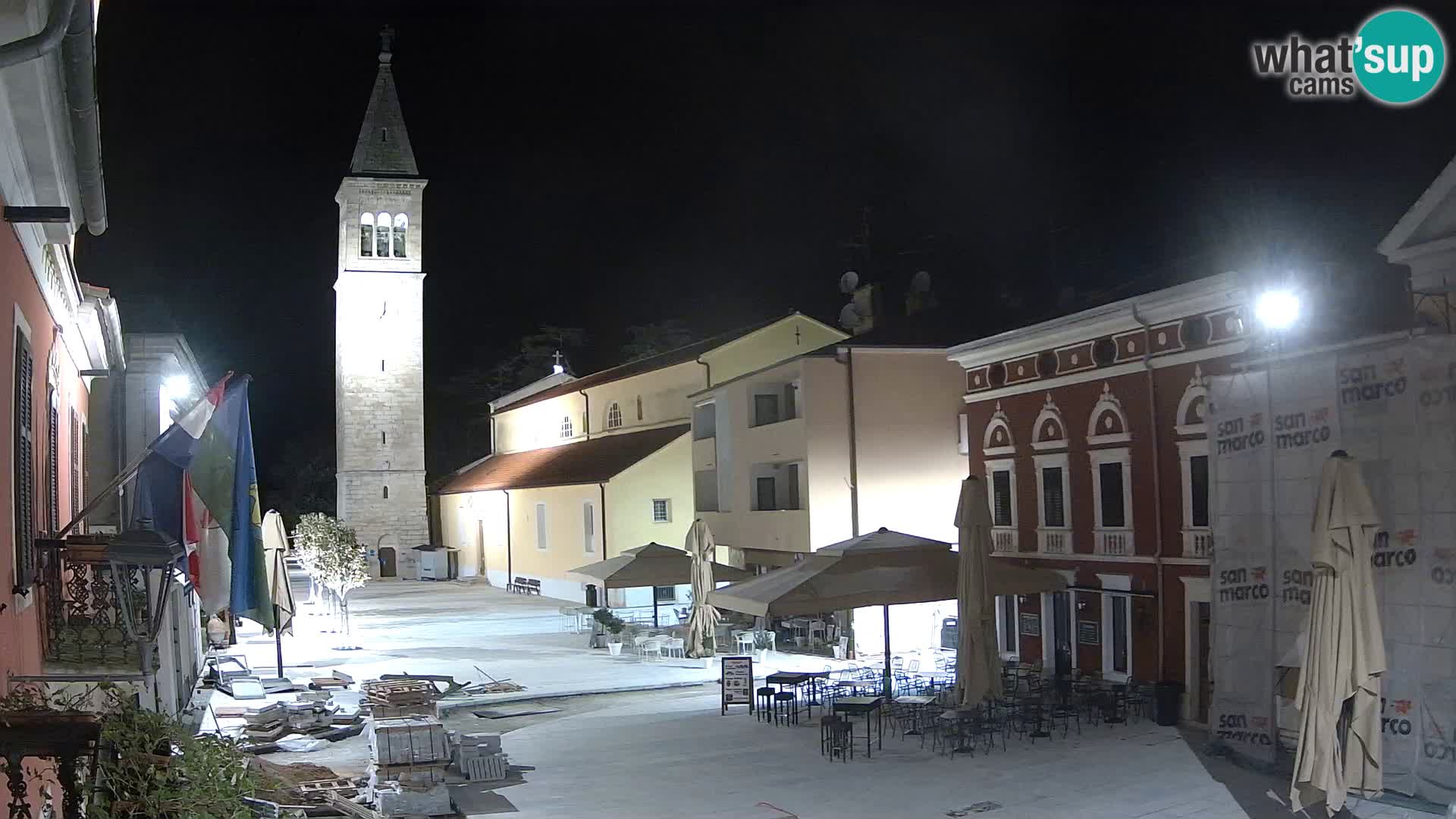 Live Webcam Novigrad – Veliki Trg (gran plaza) – Piazza Grande