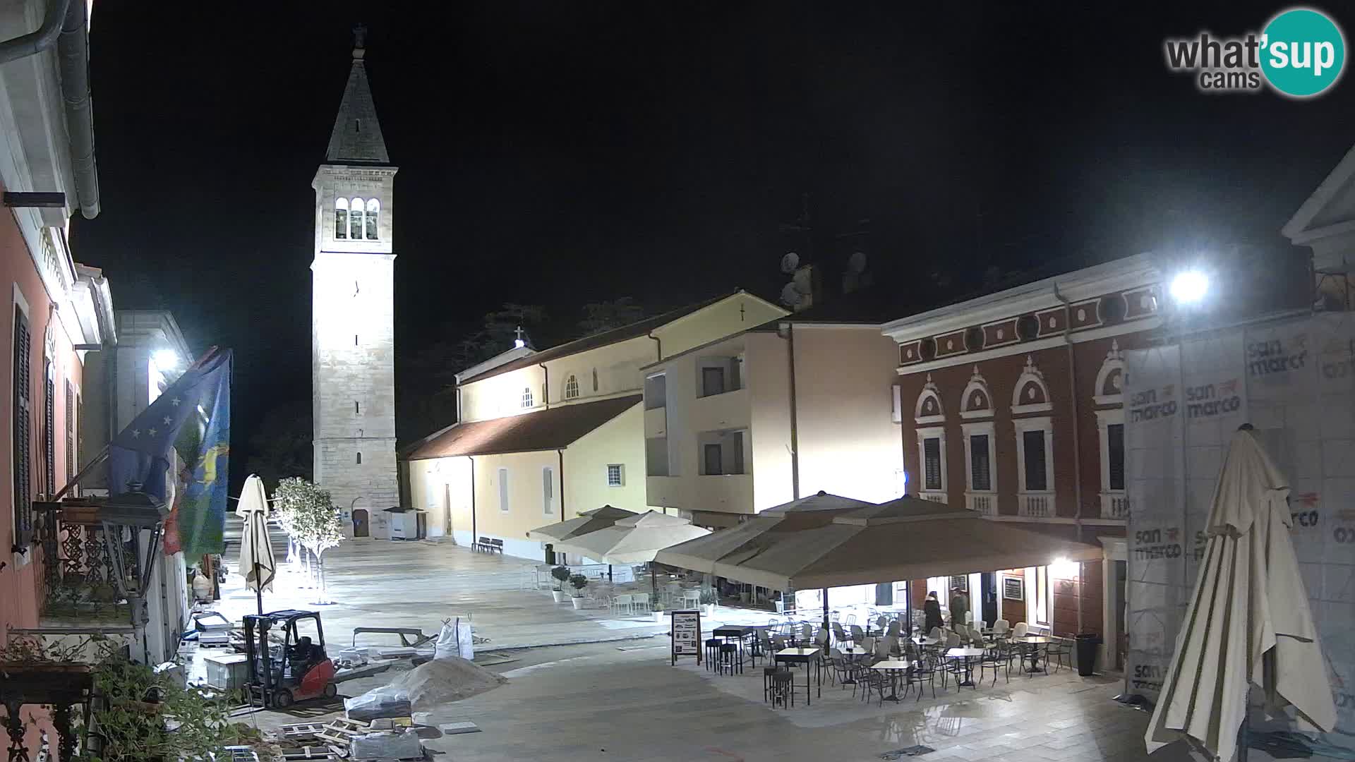 LIVE Webcam Cittanova / Novigrad – Piazza Grande – Istria