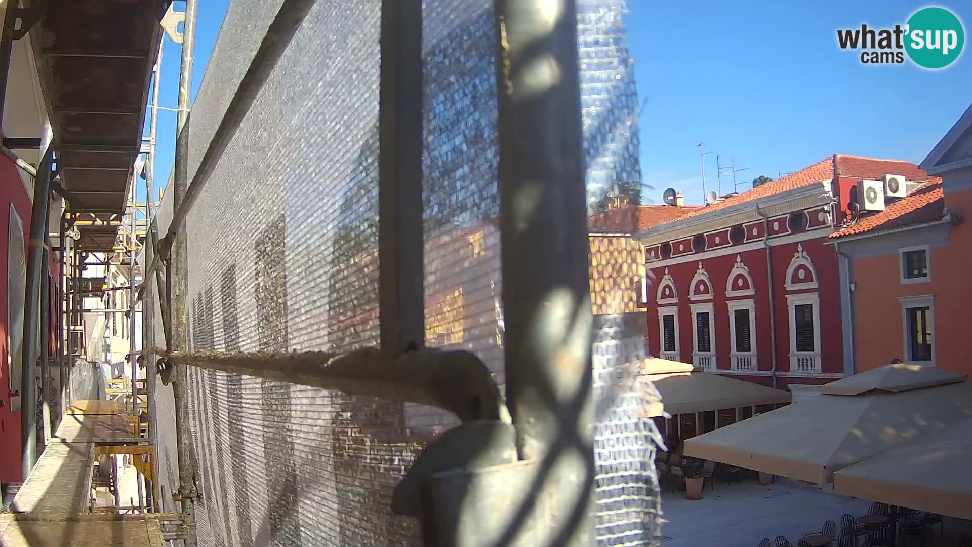 Live Webcam Novigrad – Veliki Trg (gran plaza) – Piazza Grande