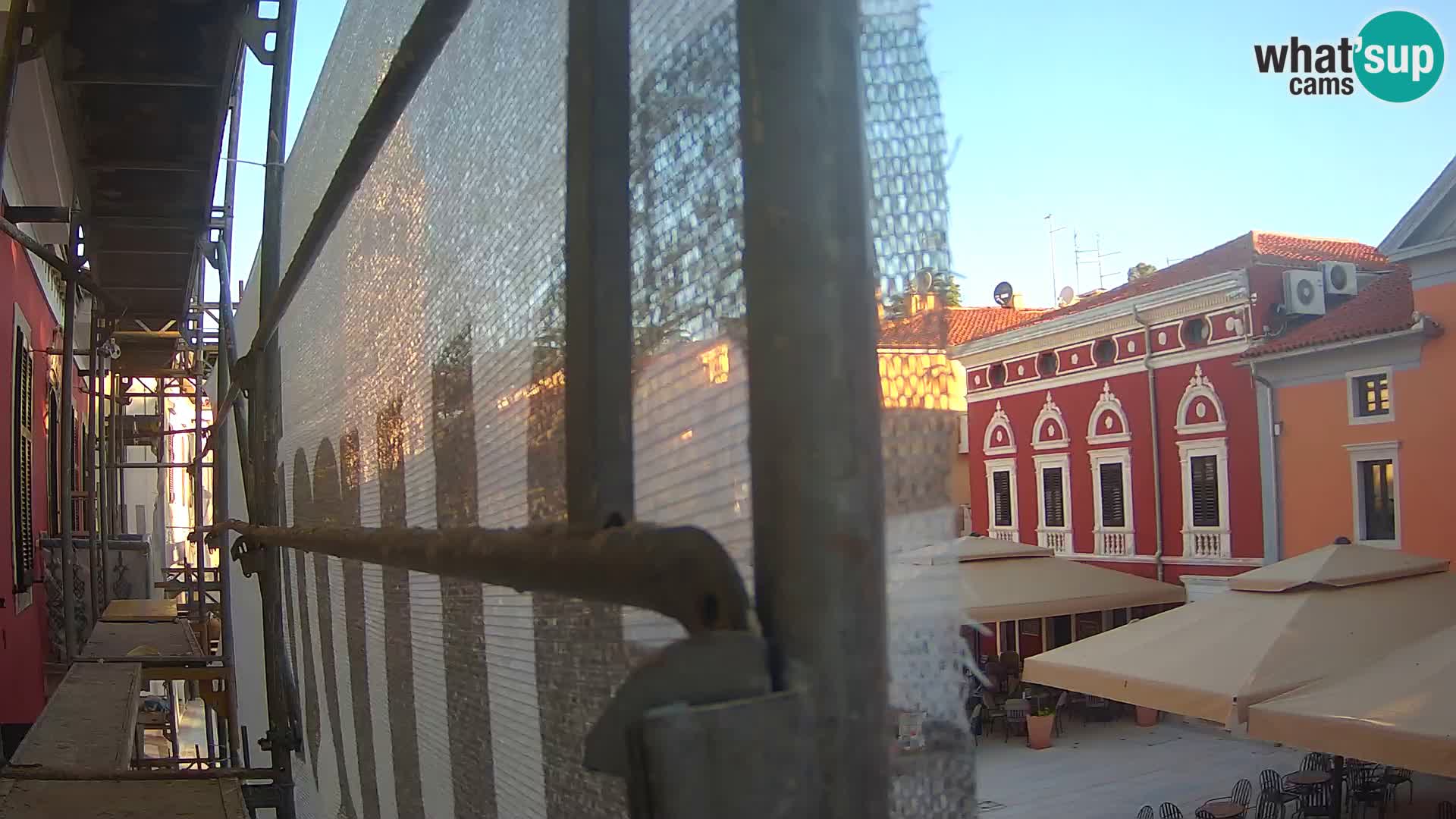 Live webcam Novigrad – Veliki Trg / Piazza Grande – Istria – Croatien