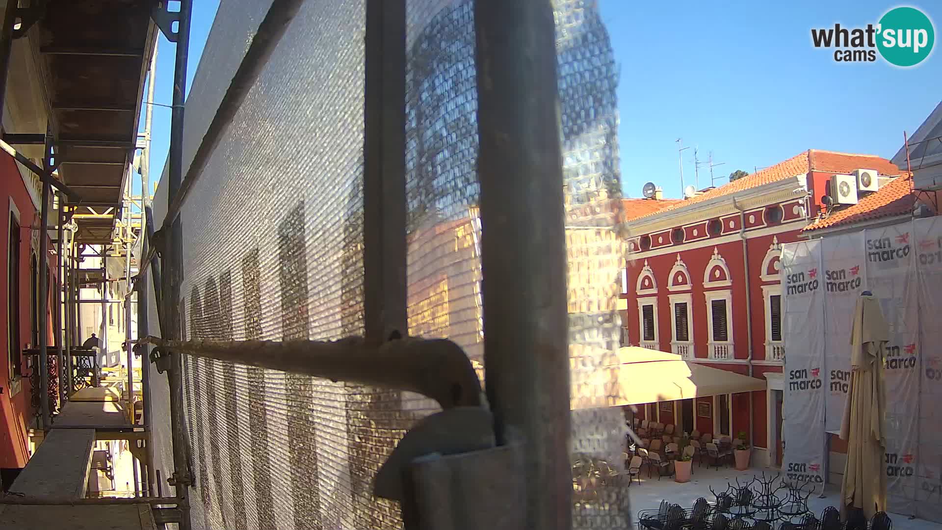 Live webcam Novigrad – Veliki Trg / Piazza Grande – Istria – Croatien