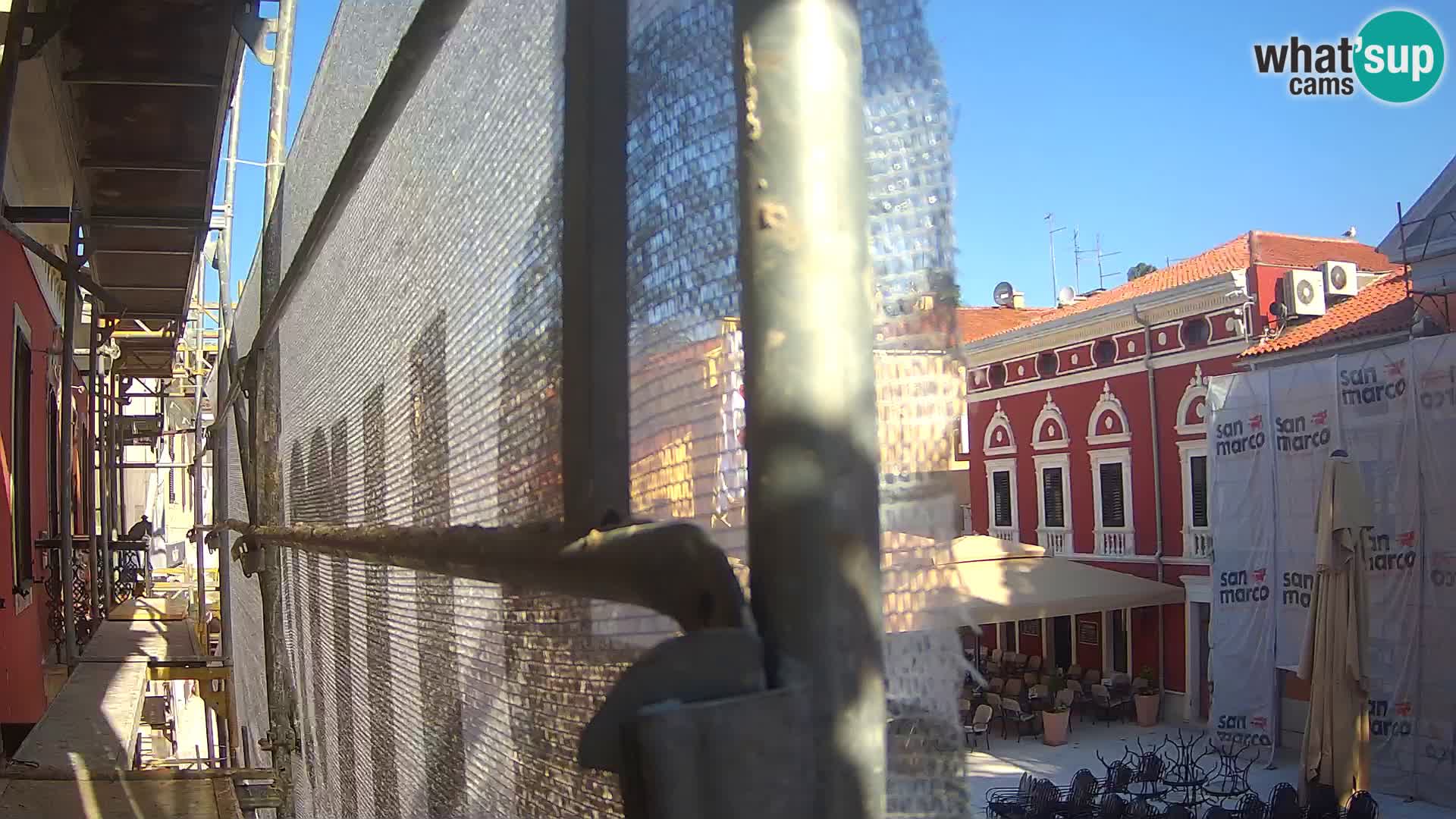 Live webcam Novigrad – Veliki Trg / Piazza Grande – Istria – Croatien