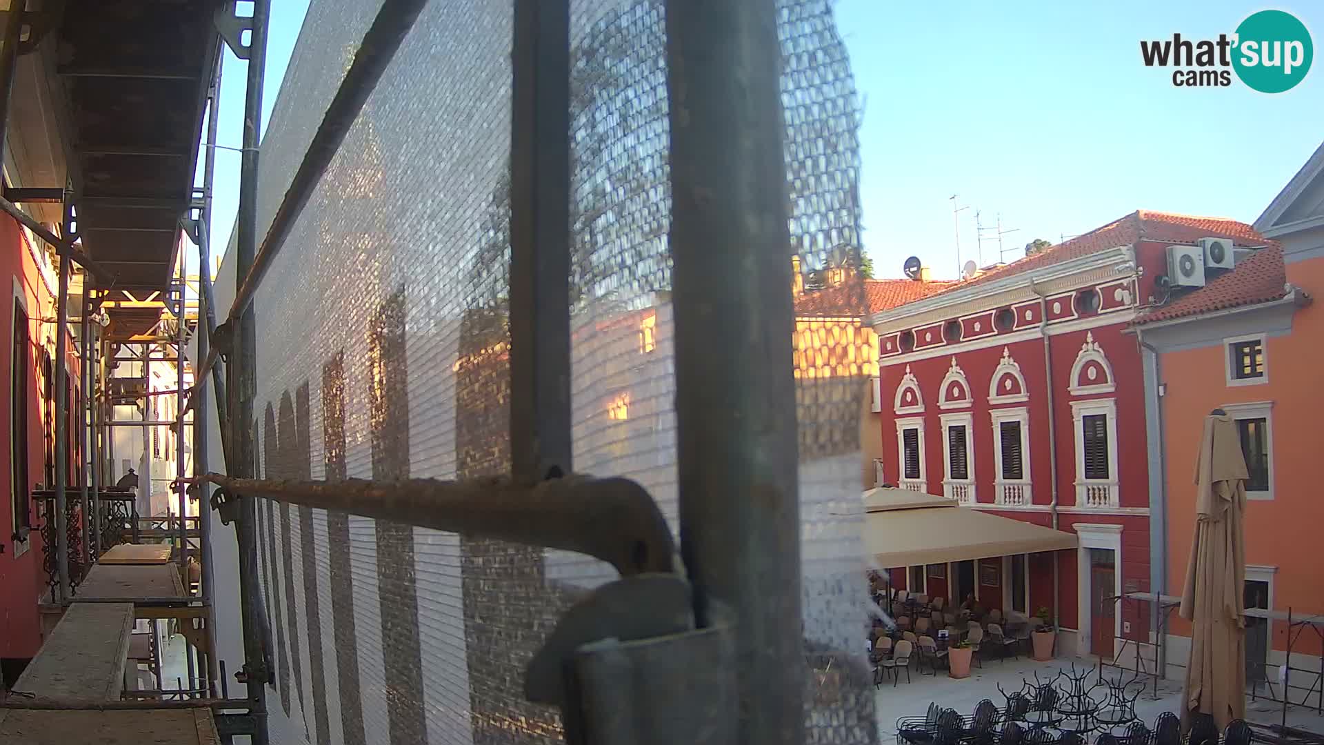 LIVE Webcam Cittanova / Novigrad – Piazza Grande – Istria