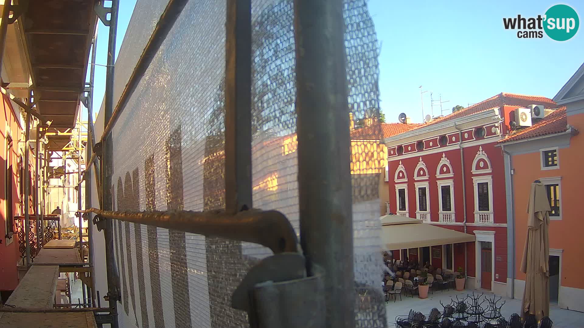 LIVE Webcam Cittanova / Novigrad – Piazza Grande – Istria