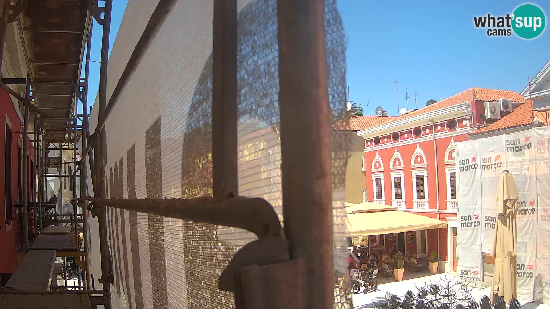 LIVE Webcam Cittanova / Novigrad – Piazza Grande – Istria