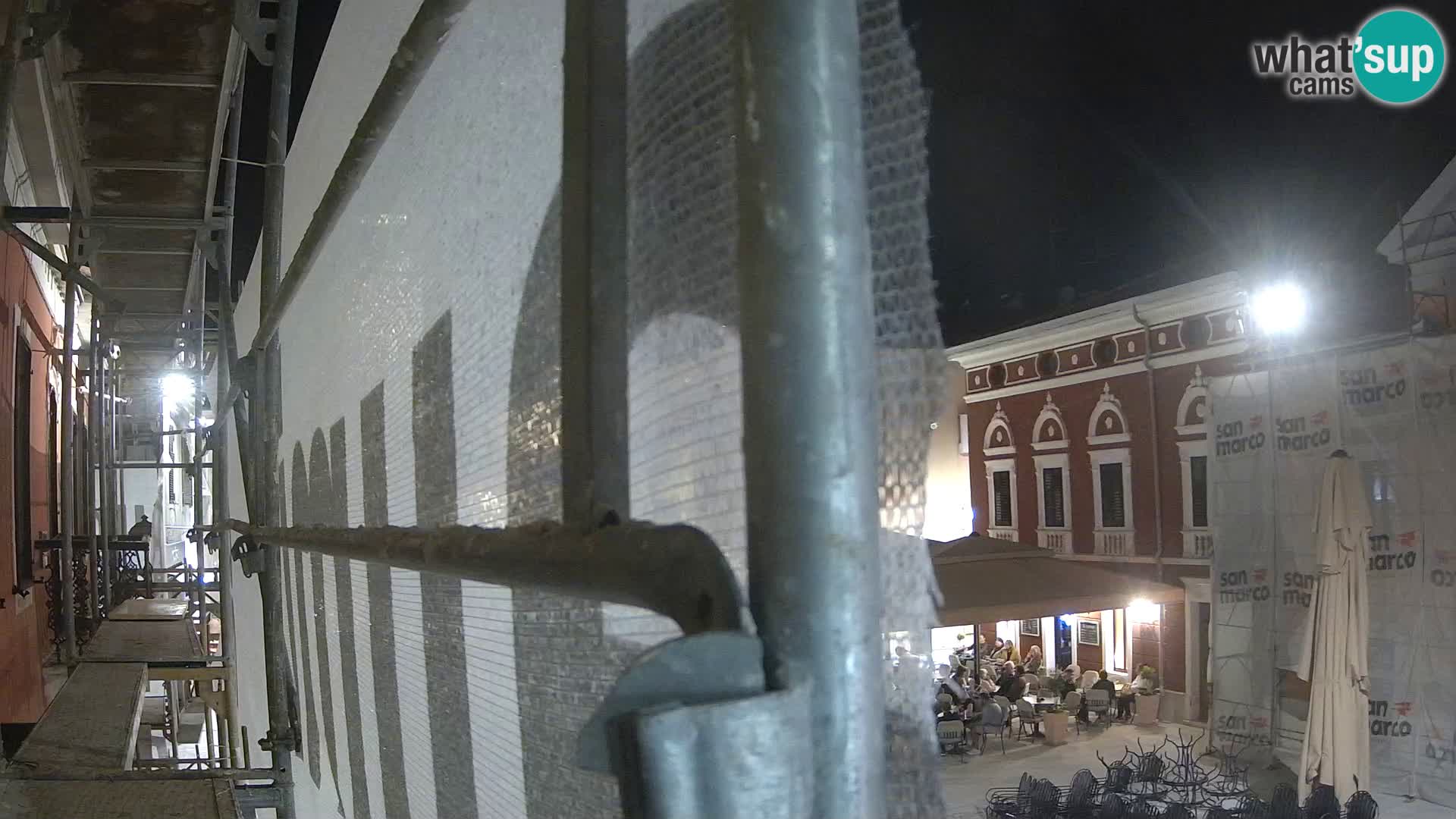 LIVE Webcam Cittanova / Novigrad – Piazza Grande – Istria