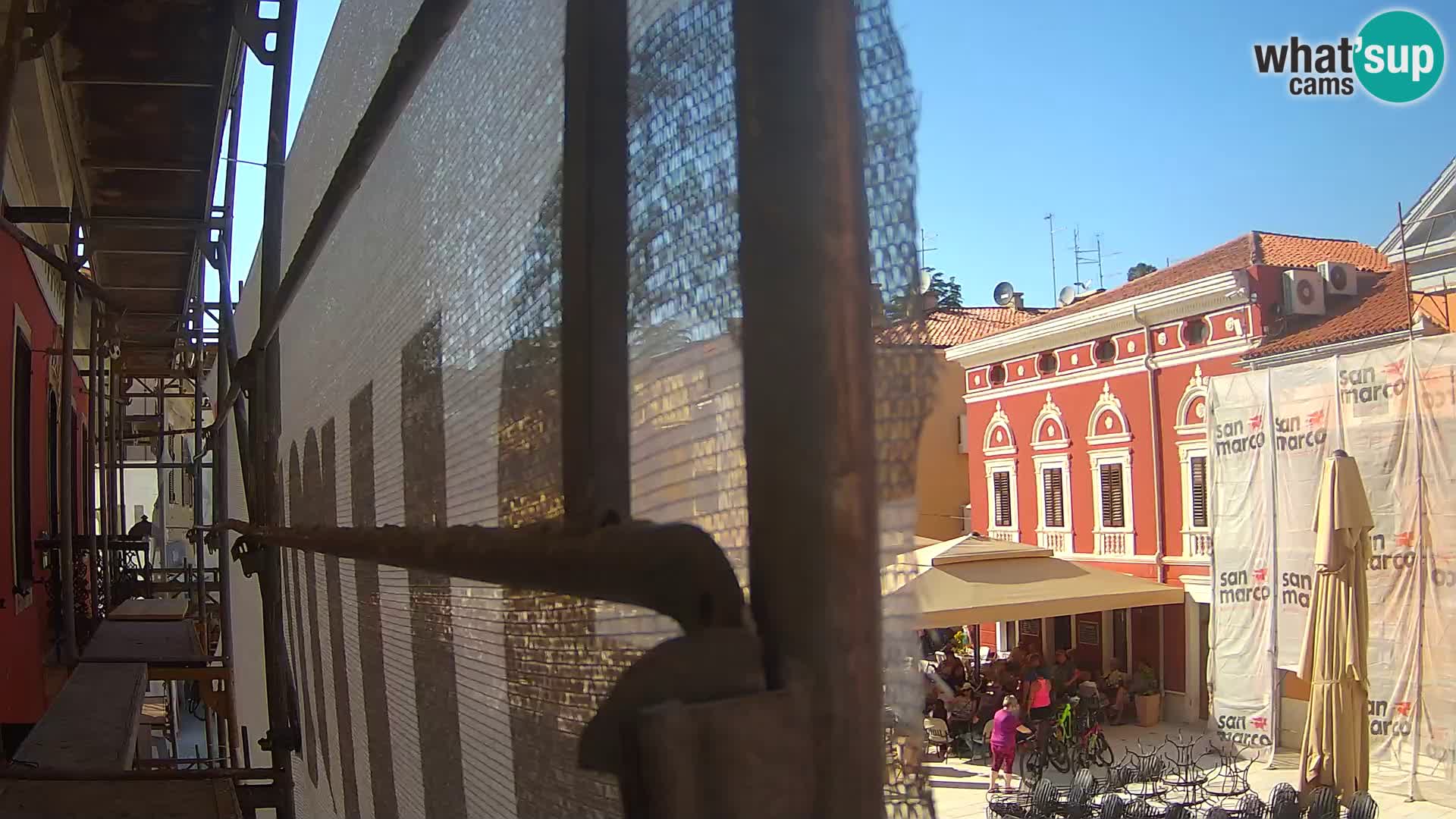 Live webcam Novigrad – Veliki Trg (grande place) – Piazza Grande