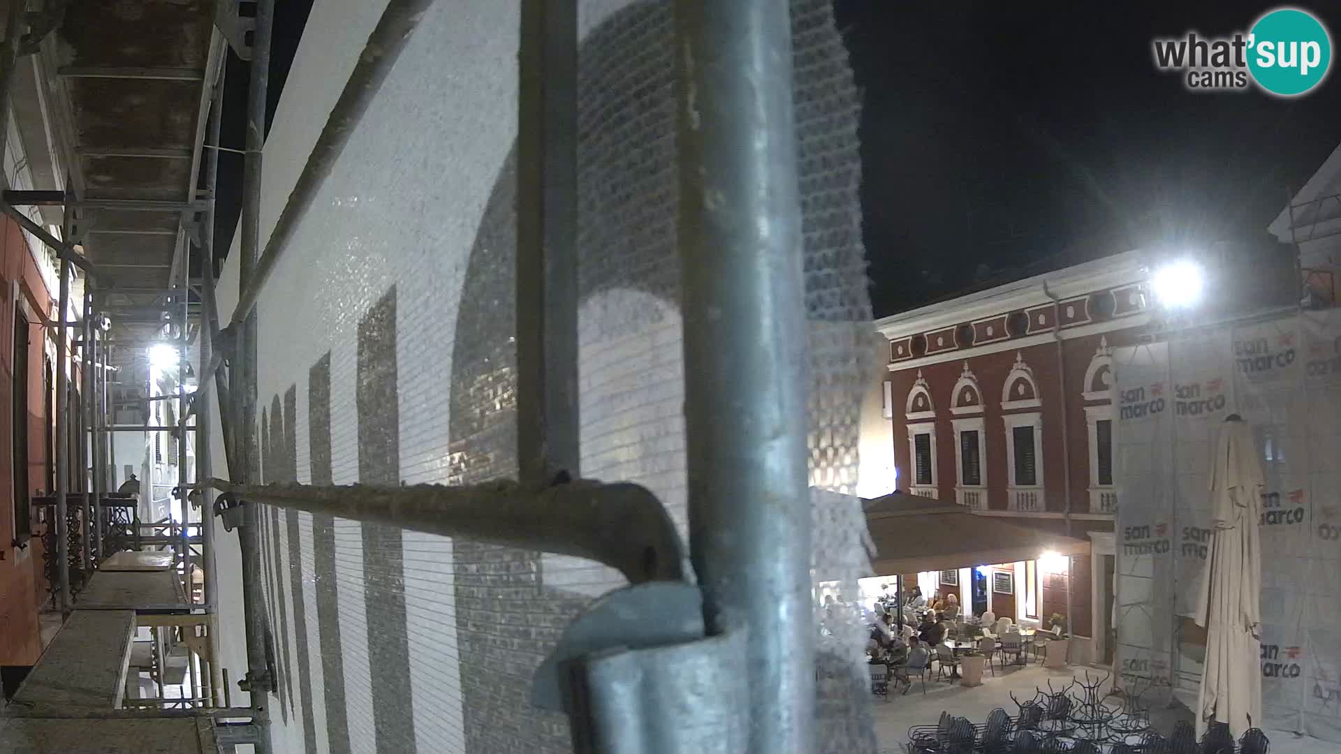 Live Webcam Novigrad – Veliki Trg (gran plaza) – Piazza Grande