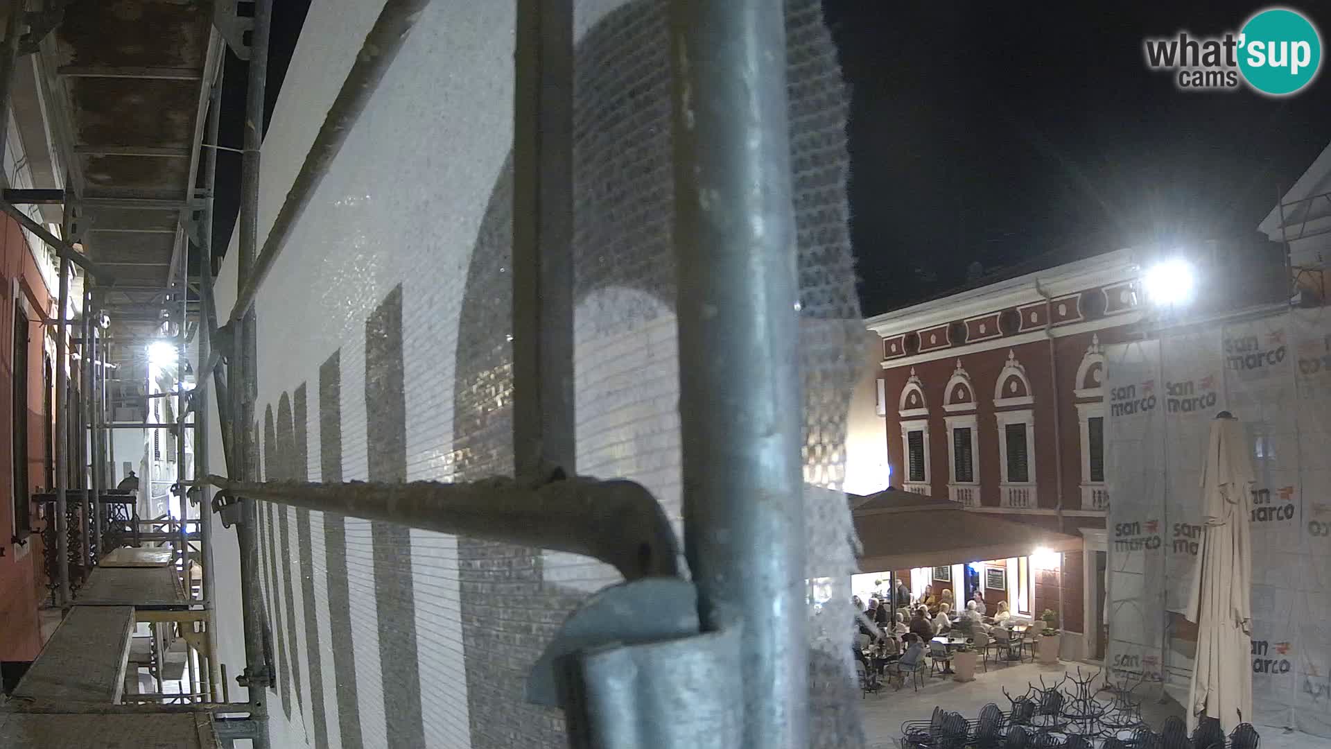 Live webcam Novigrad – Veliki Trg (grande place) – Piazza Grande