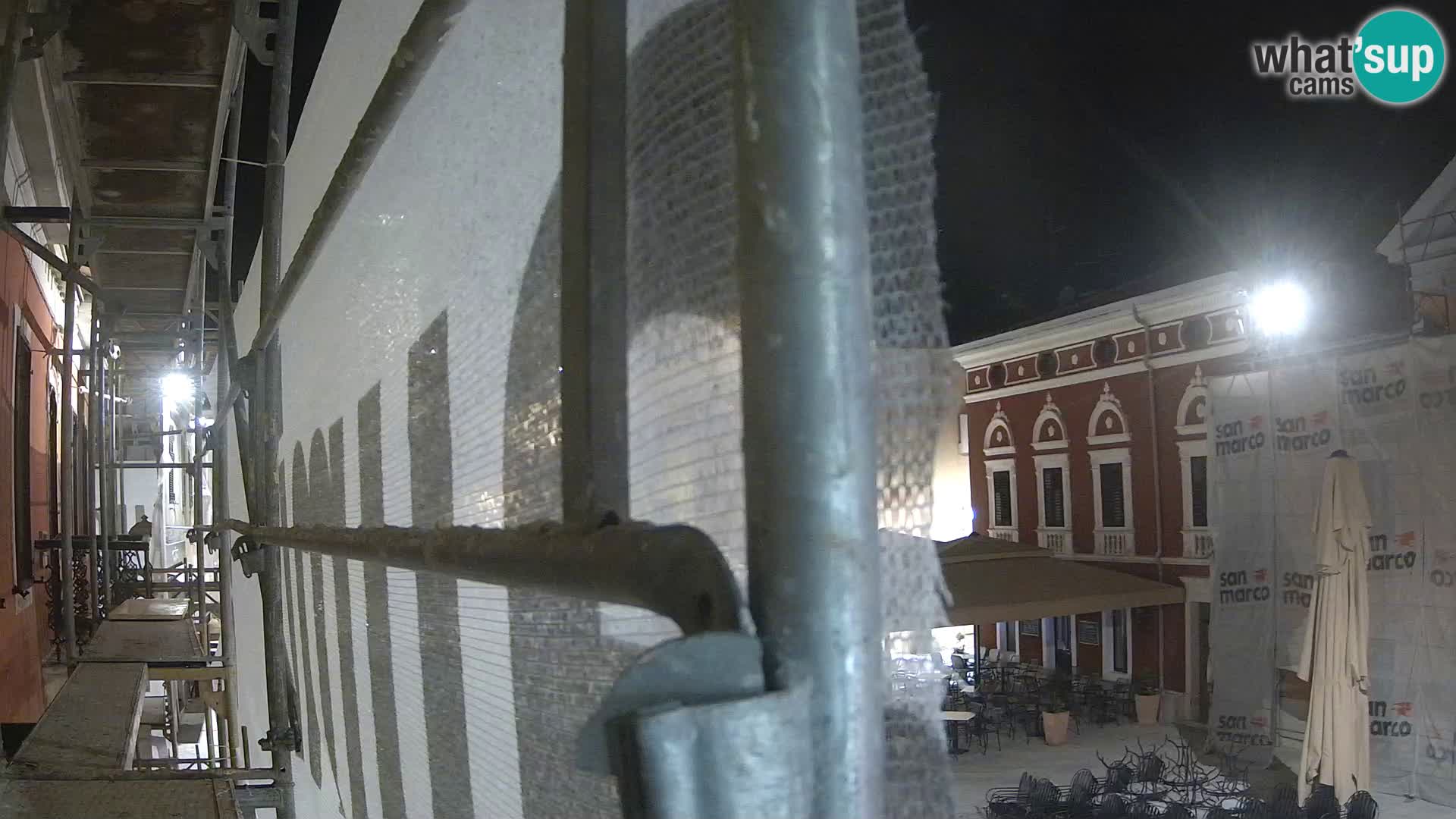 Live webcam Novigrad – Veliki Trg (grande place) – Piazza Grande