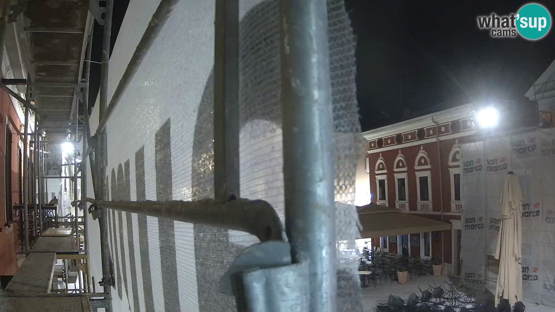 Live webcam Novigrad – Veliki Trg (grande place) – Piazza Grande