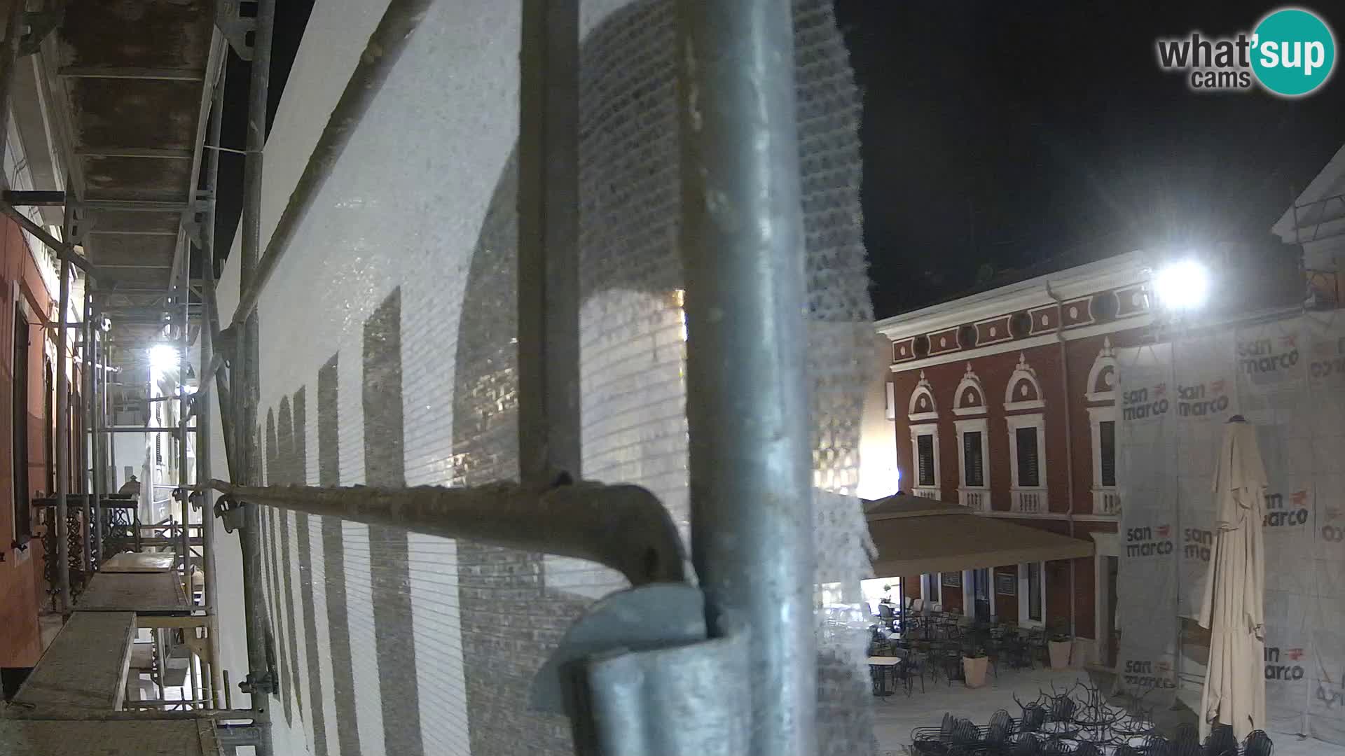 LIVE Webcam Cittanova / Novigrad – Piazza Grande – Istria