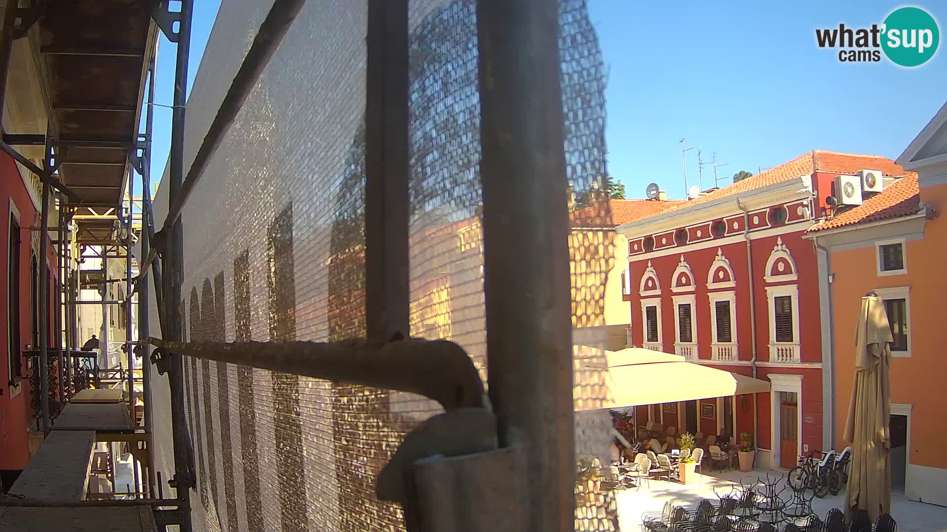 Live webcam Novigrad – Veliki Trg / Piazza Grande – Istria – Croatien