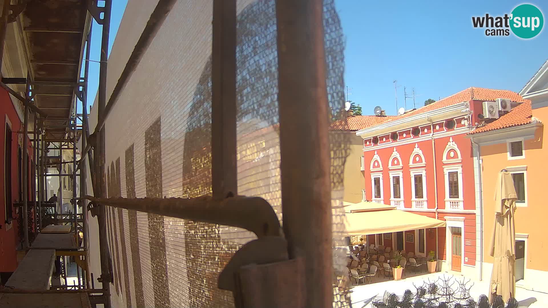 Live webcam Novigrad – Veliki Trg (grande place) – Piazza Grande