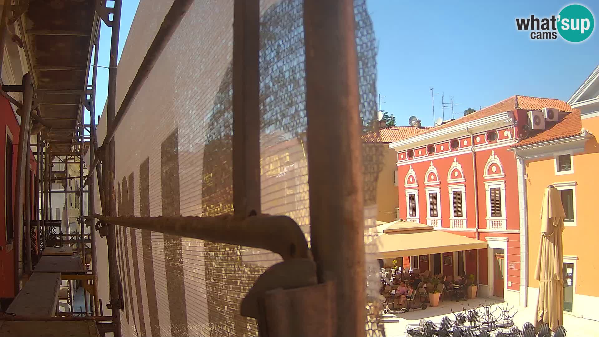 Live webcam Novigrad – Veliki Trg (grande place) – Piazza Grande
