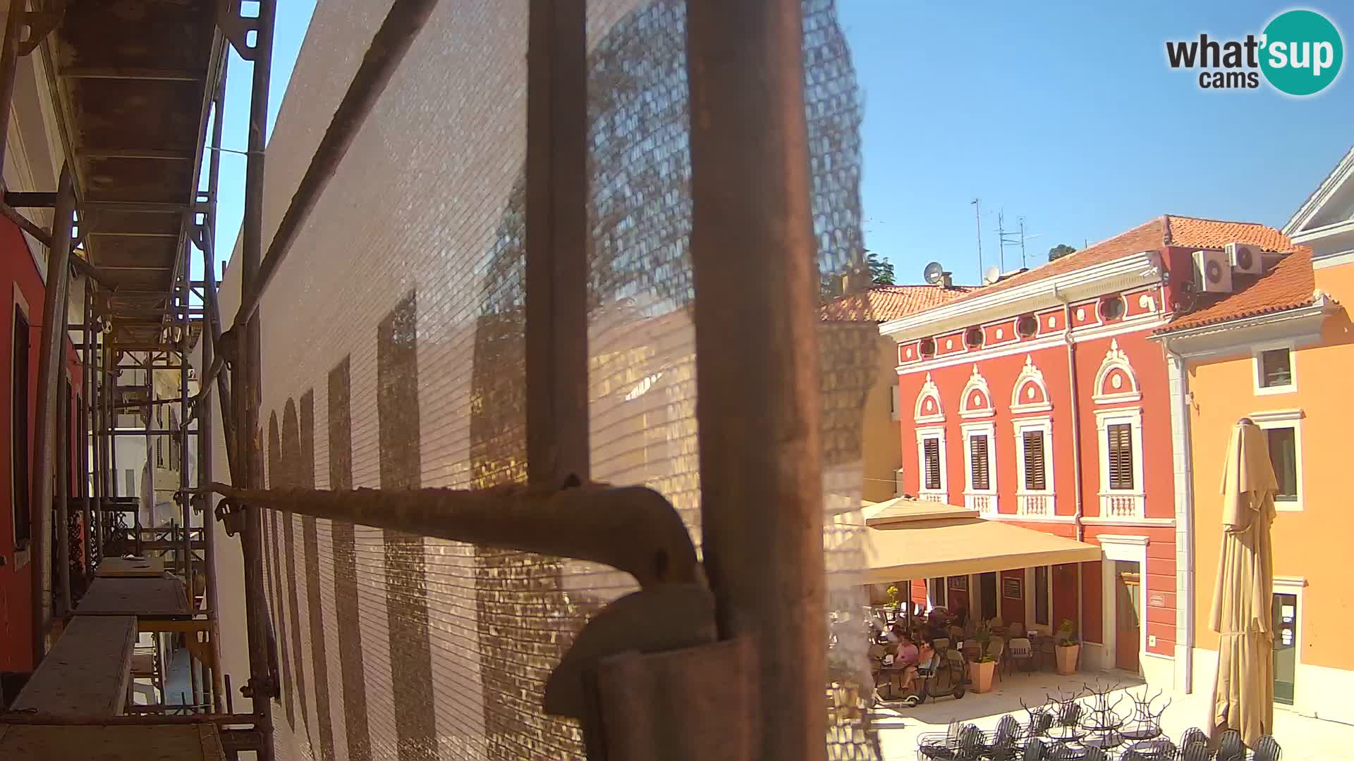 Live Webcam Novigrad – Veliki Trg (gran plaza) – Piazza Grande