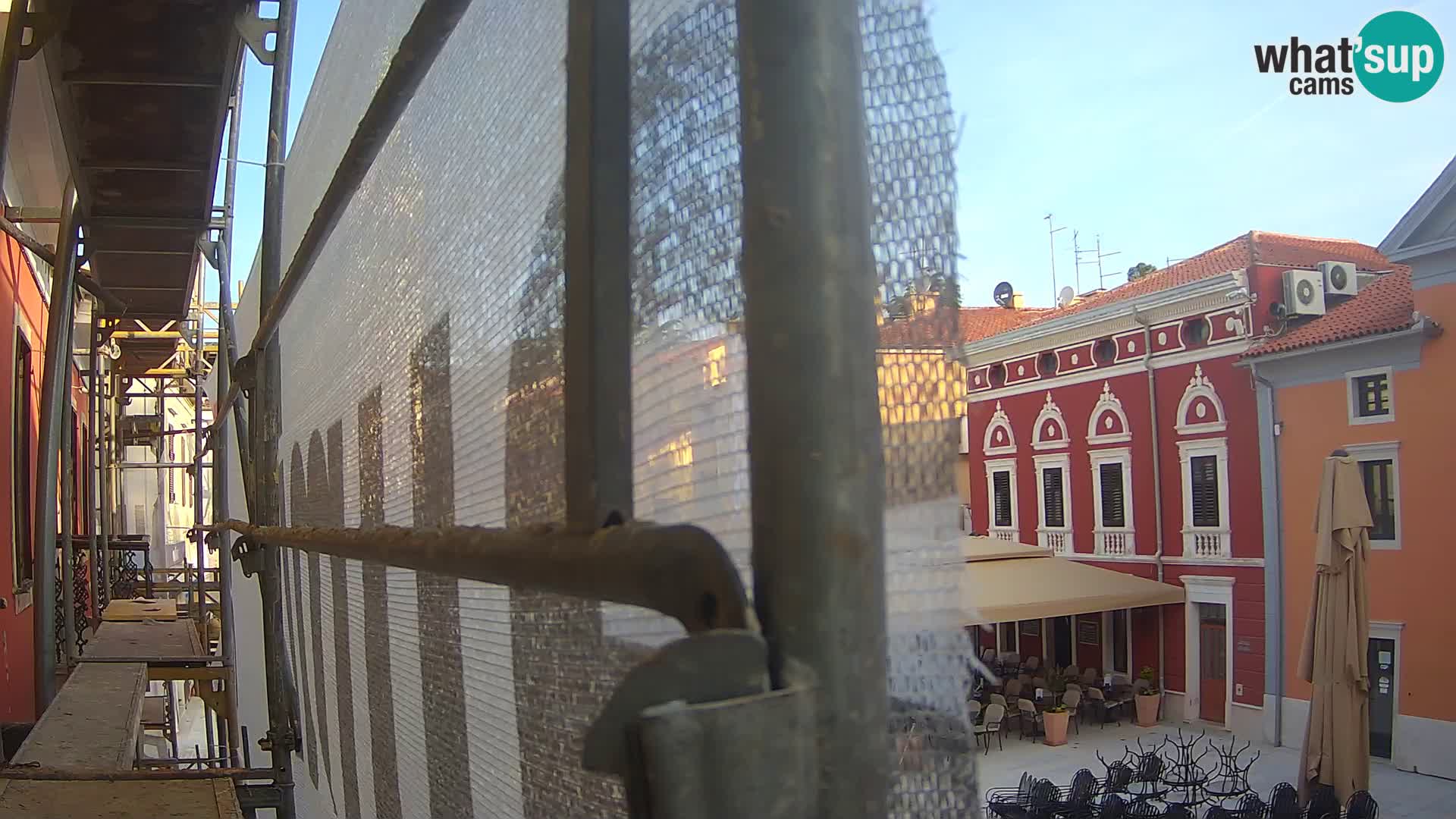 Live webcam Novigrad – Veliki Trg / Piazza Grande – Istria – Croatien