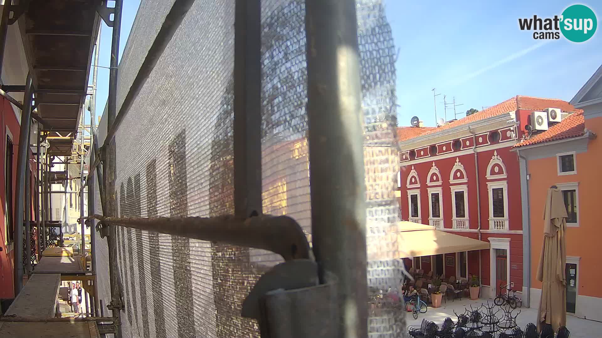 Live webcam Novigrad – Veliki Trg / Piazza Grande – Istria – Croatien