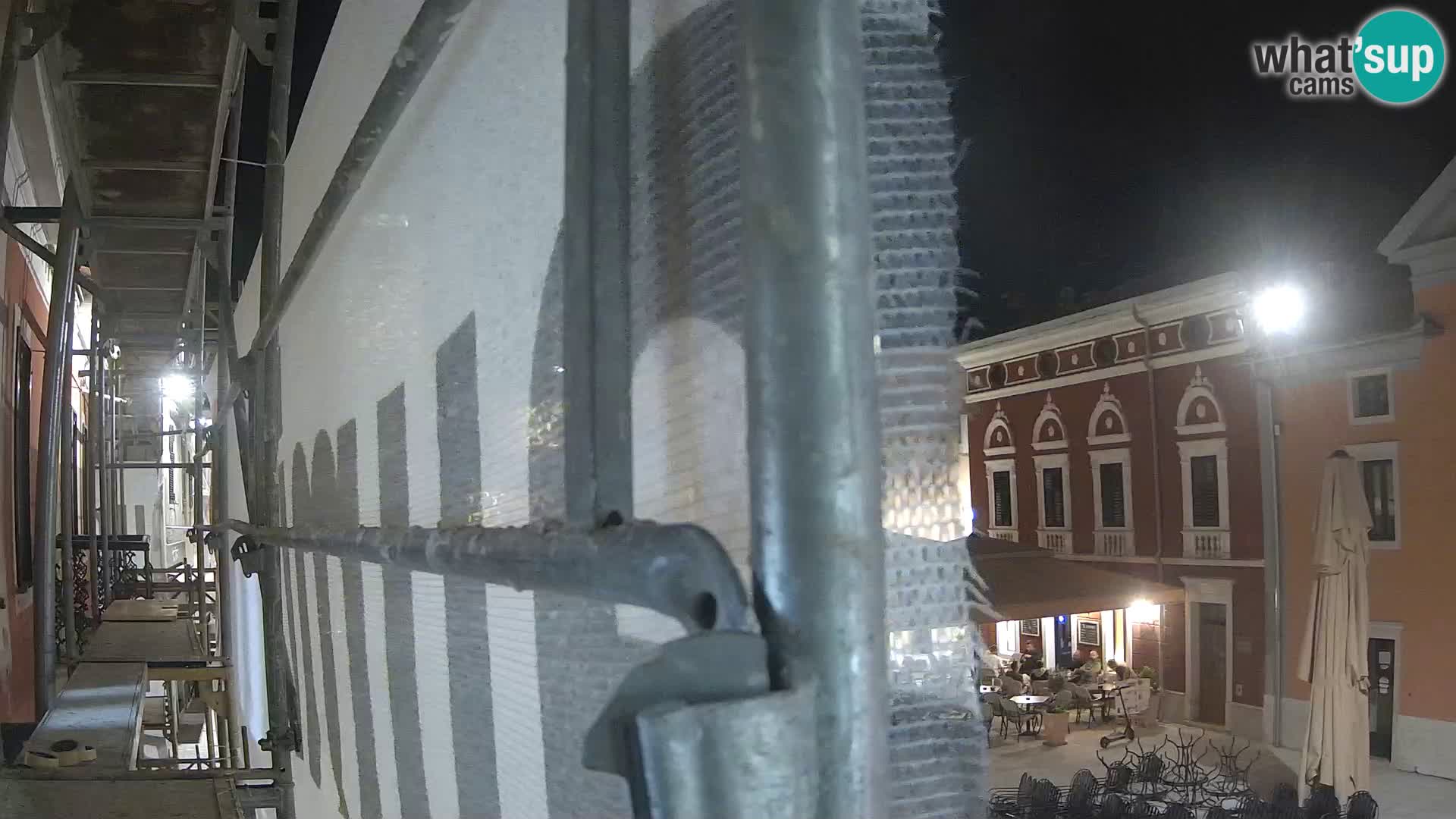 Live webcam Novigrad – Veliki Trg (grande place) – Piazza Grande