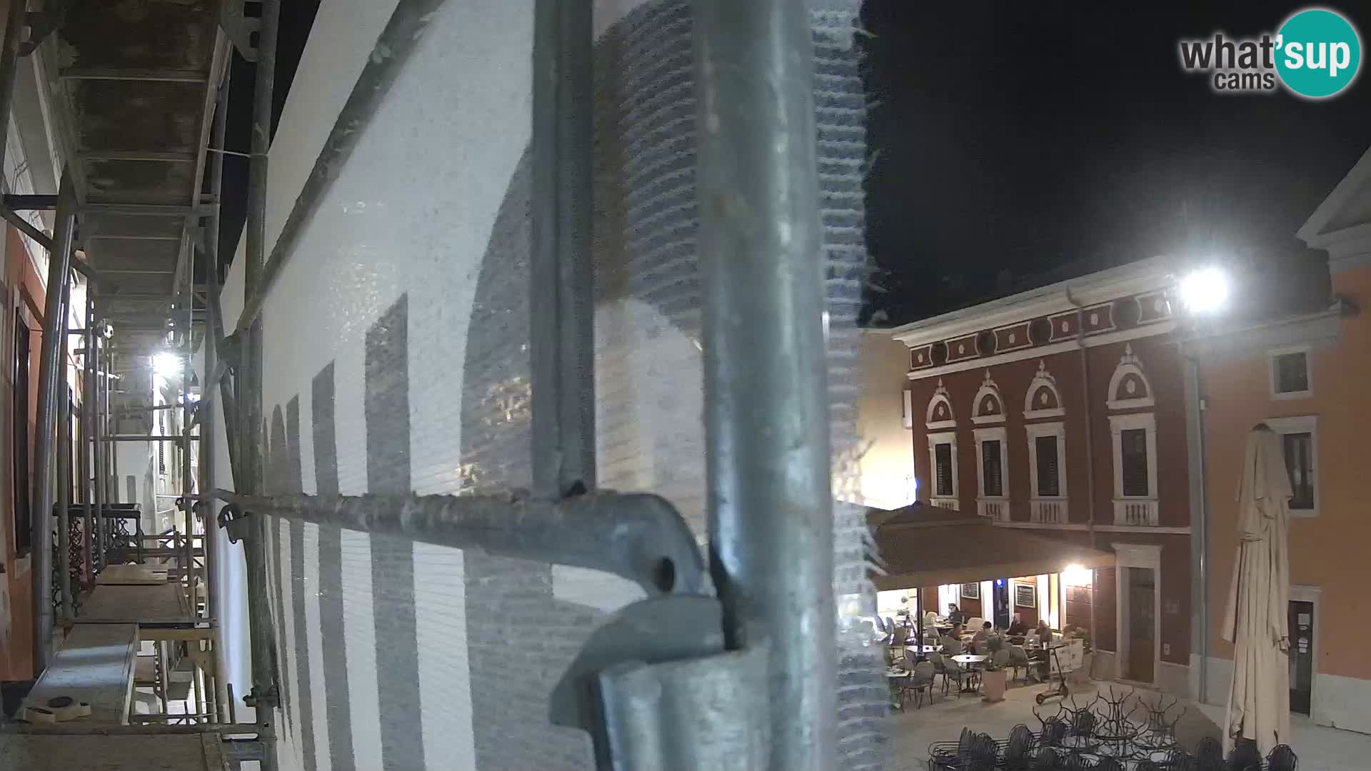 Live webcam Novigrad – Veliki Trg / Piazza Grande – Istria – Croatien