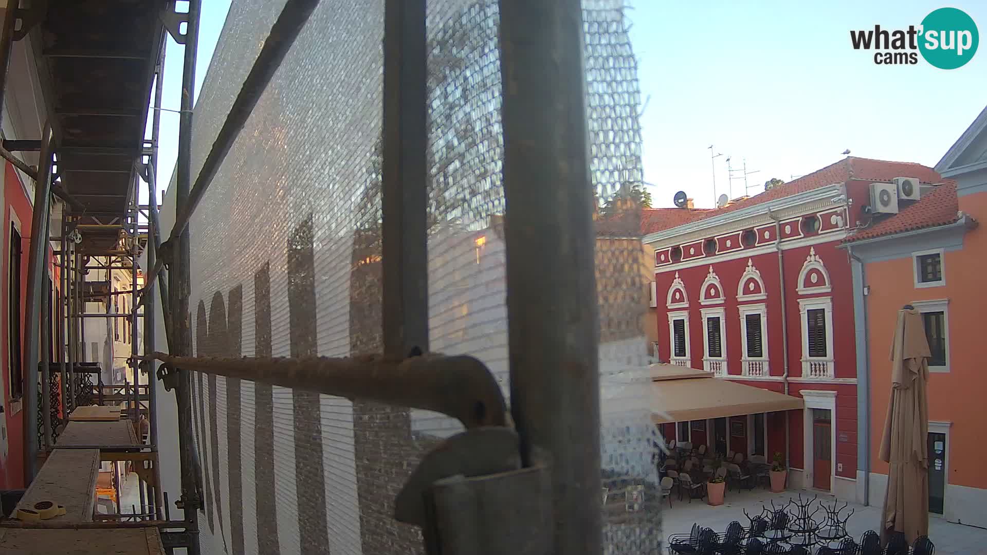 Live webcam Novigrad – Veliki Trg (grande place) – Piazza Grande
