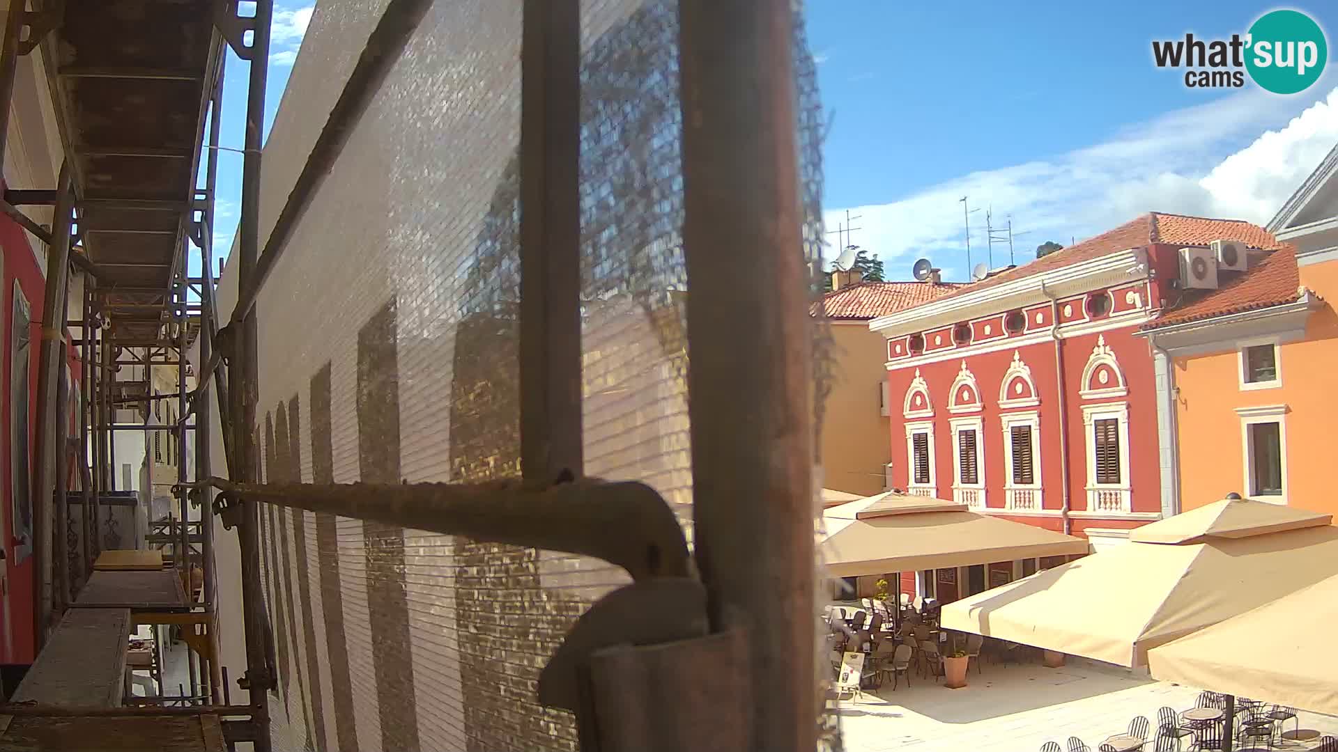 Novigrad Webcam – Veliki Trg (großen Platz) – Istrien – Kroatien