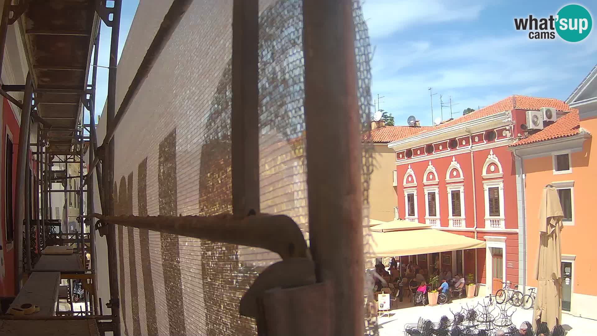 Novigrad Webcam – Veliki Trg (großen Platz) – Istrien – Kroatien