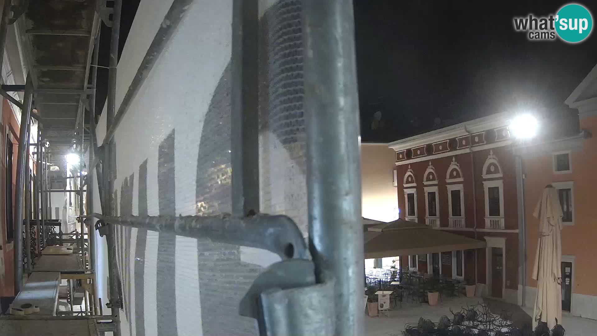 Live webcam Novigrad – Veliki Trg (grande place) – Piazza Grande
