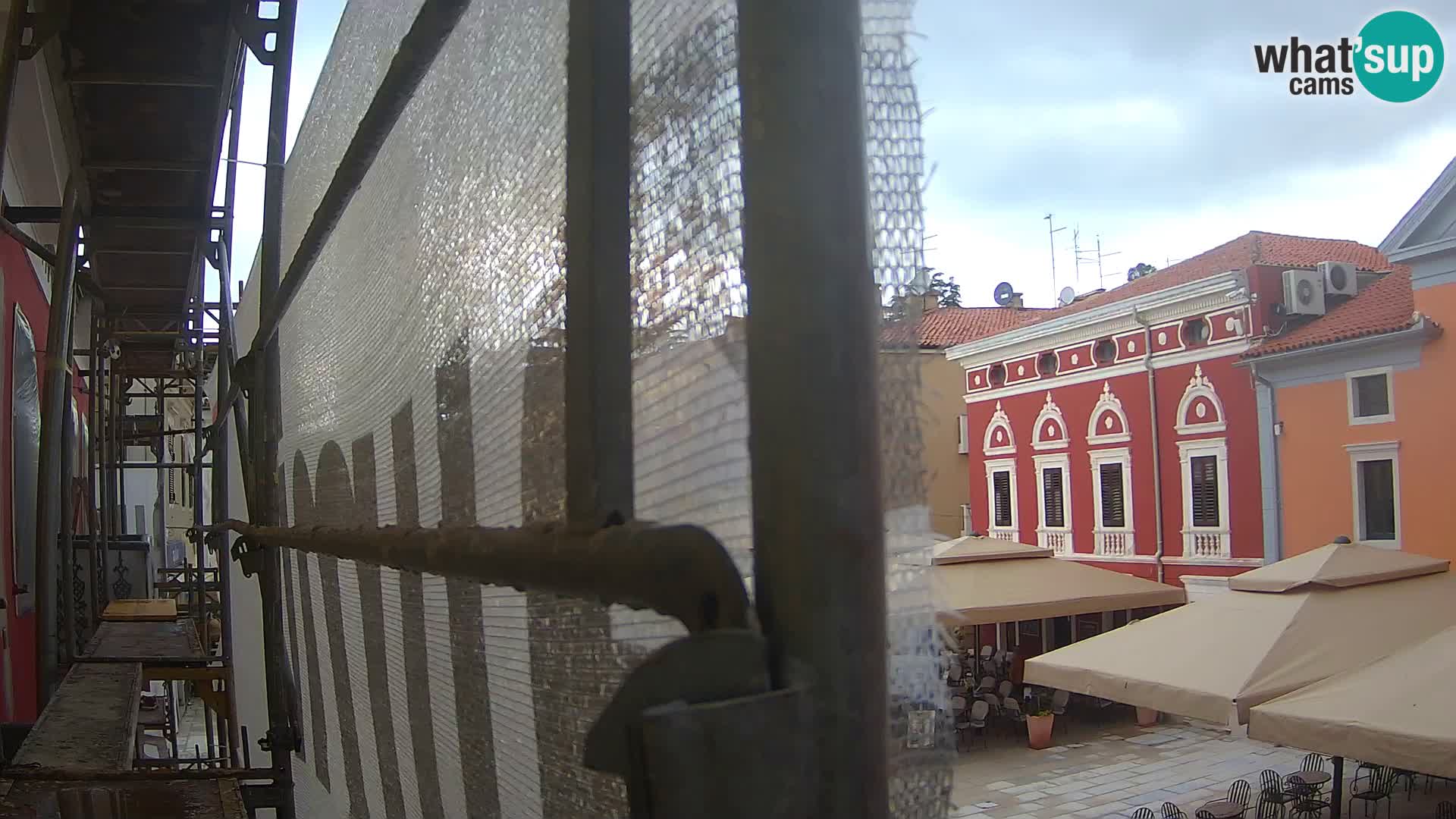 LIVE Webcam Cittanova / Novigrad – Piazza Grande – Istria