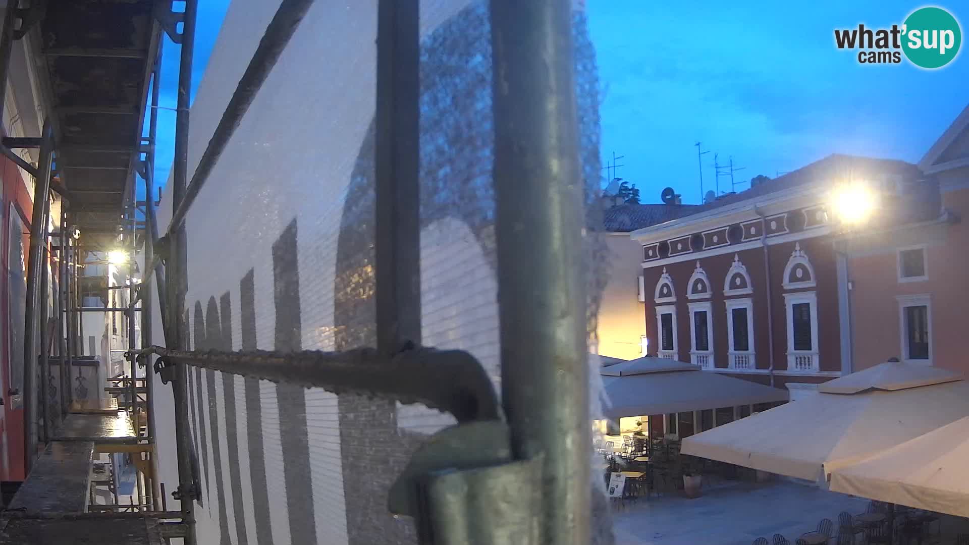 Novigrad Webcam – Veliki Trg (großen Platz) – Istrien – Kroatien