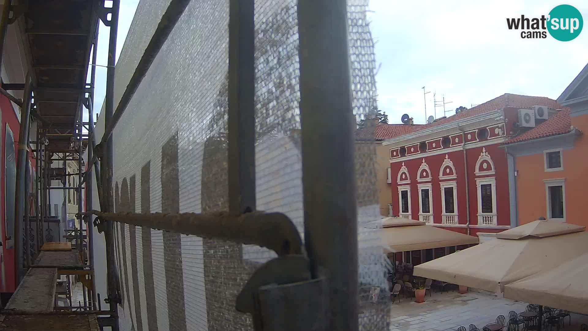 Live webcam Novigrad – Veliki Trg / Piazza Grande – Istria – Croatien