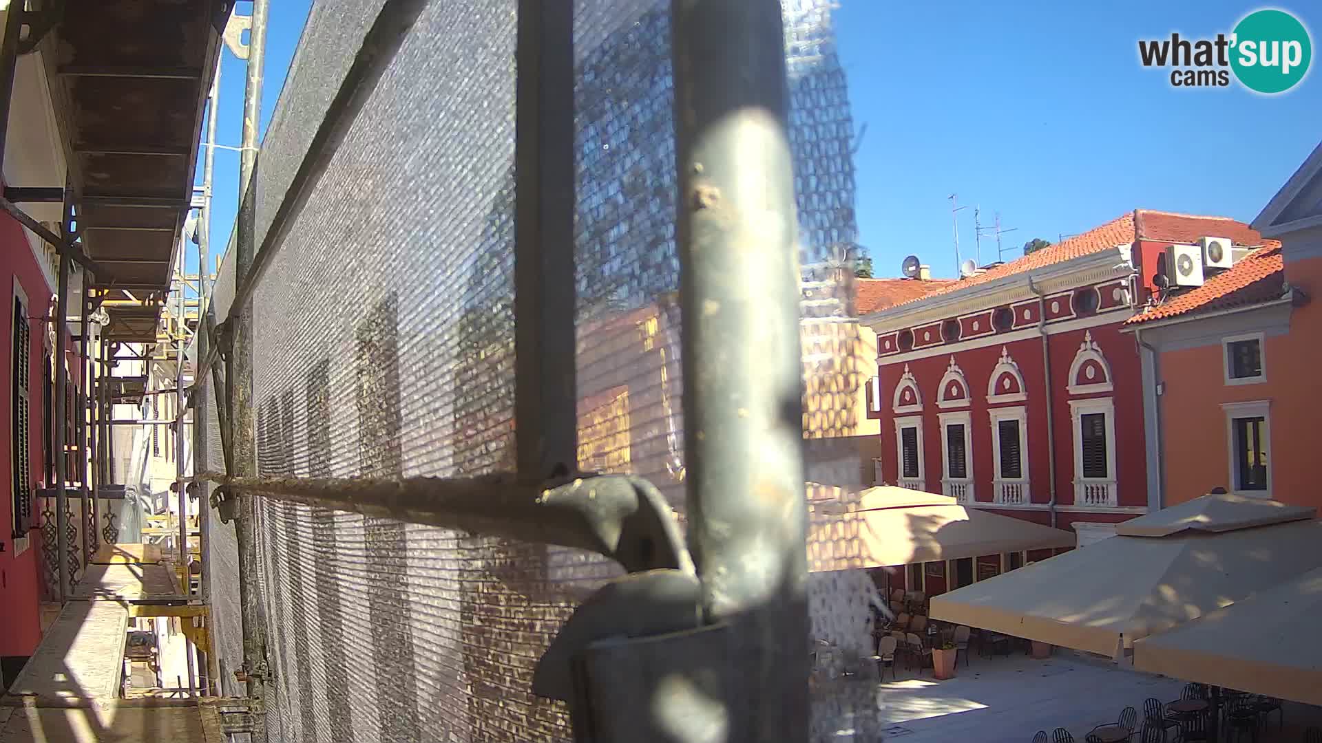 Live webcam Novigrad – Veliki Trg (big square) – Istria – Croatien