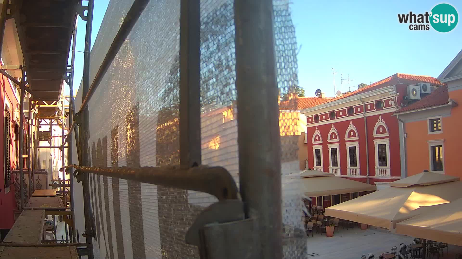 Live webcam Novigrad – Veliki Trg / Piazza Grande – Istria – Croatien