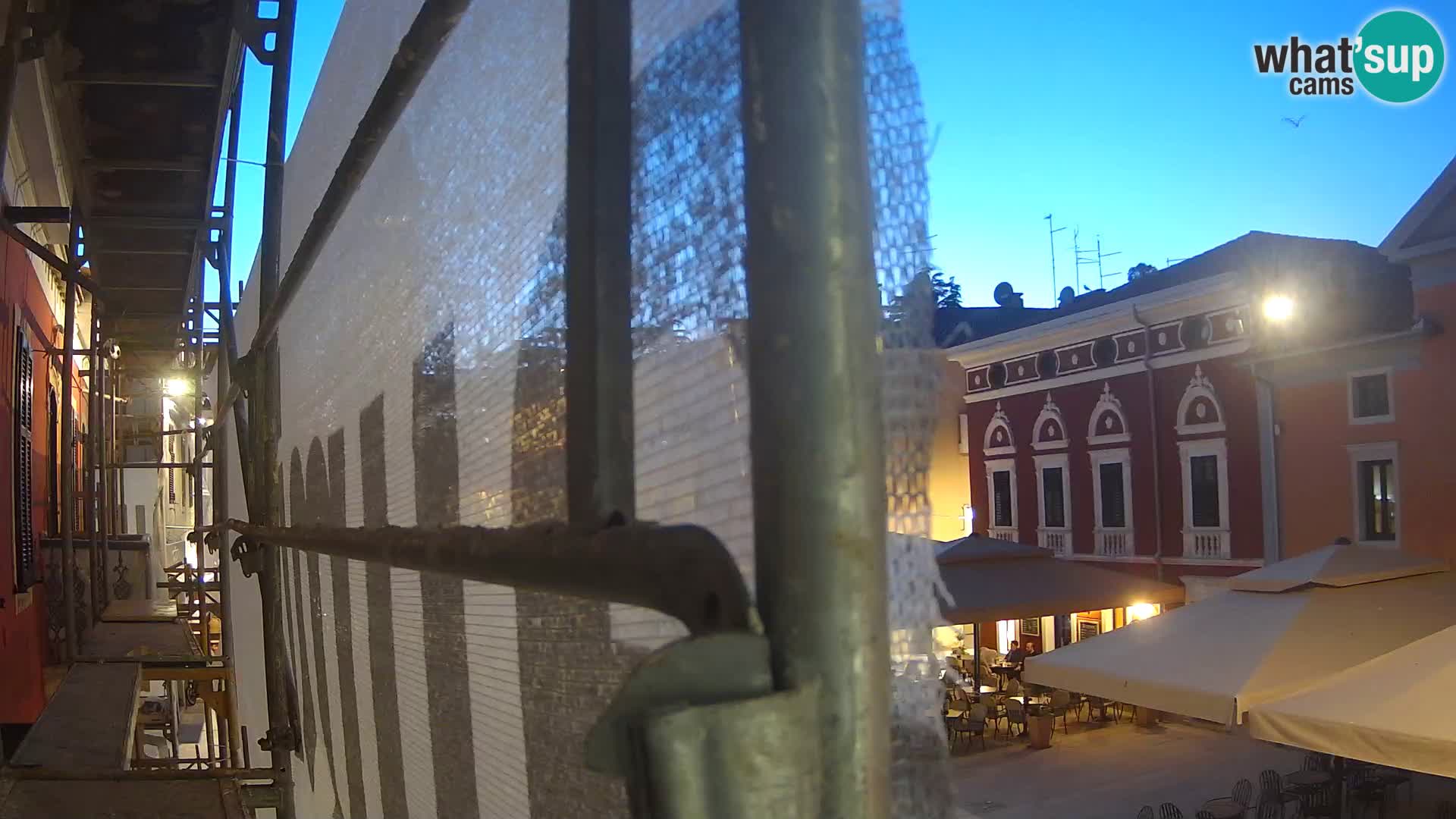 LIVE Webcam Cittanova / Novigrad – Piazza Grande – Istria