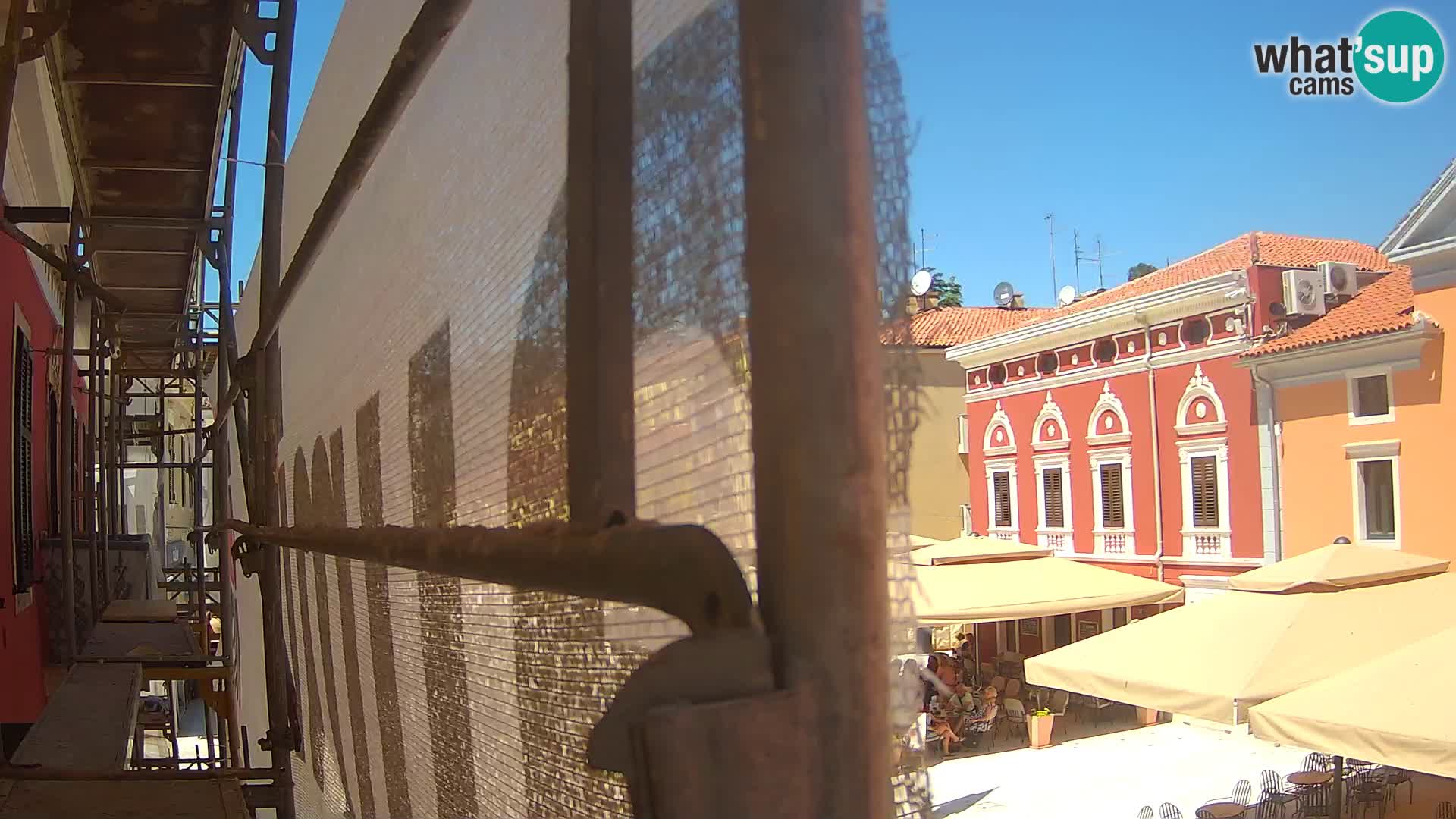Novigrad Webcam – Veliki Trg (großen Platz) – Istrien – Kroatien