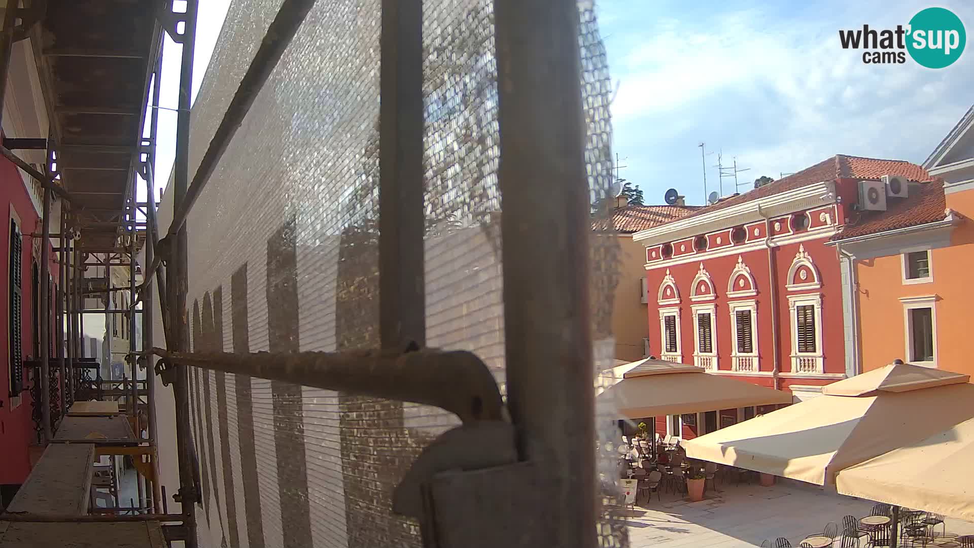Live Webcam Novigrad – Veliki Trg (gran plaza) – Piazza Grande