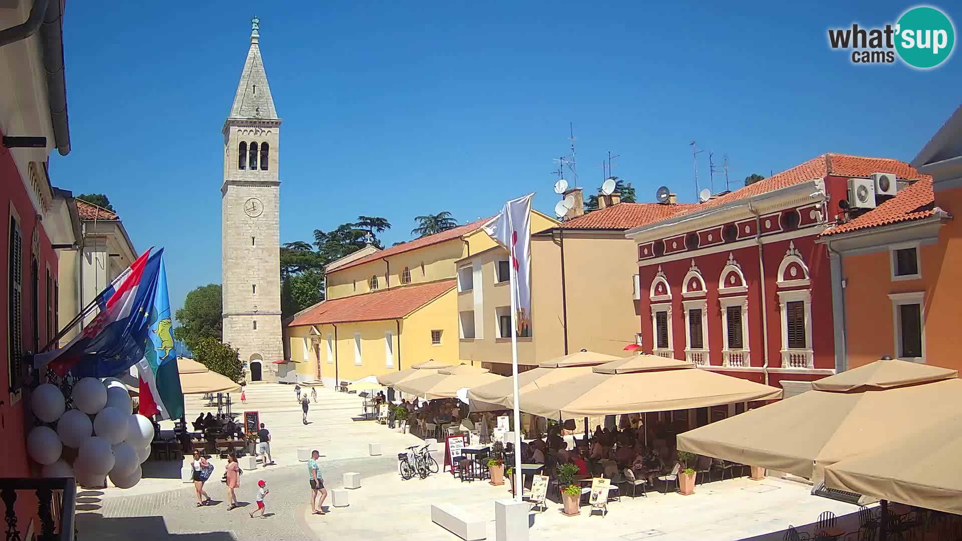 Spletna kamera Novigrad – Veliki Trg